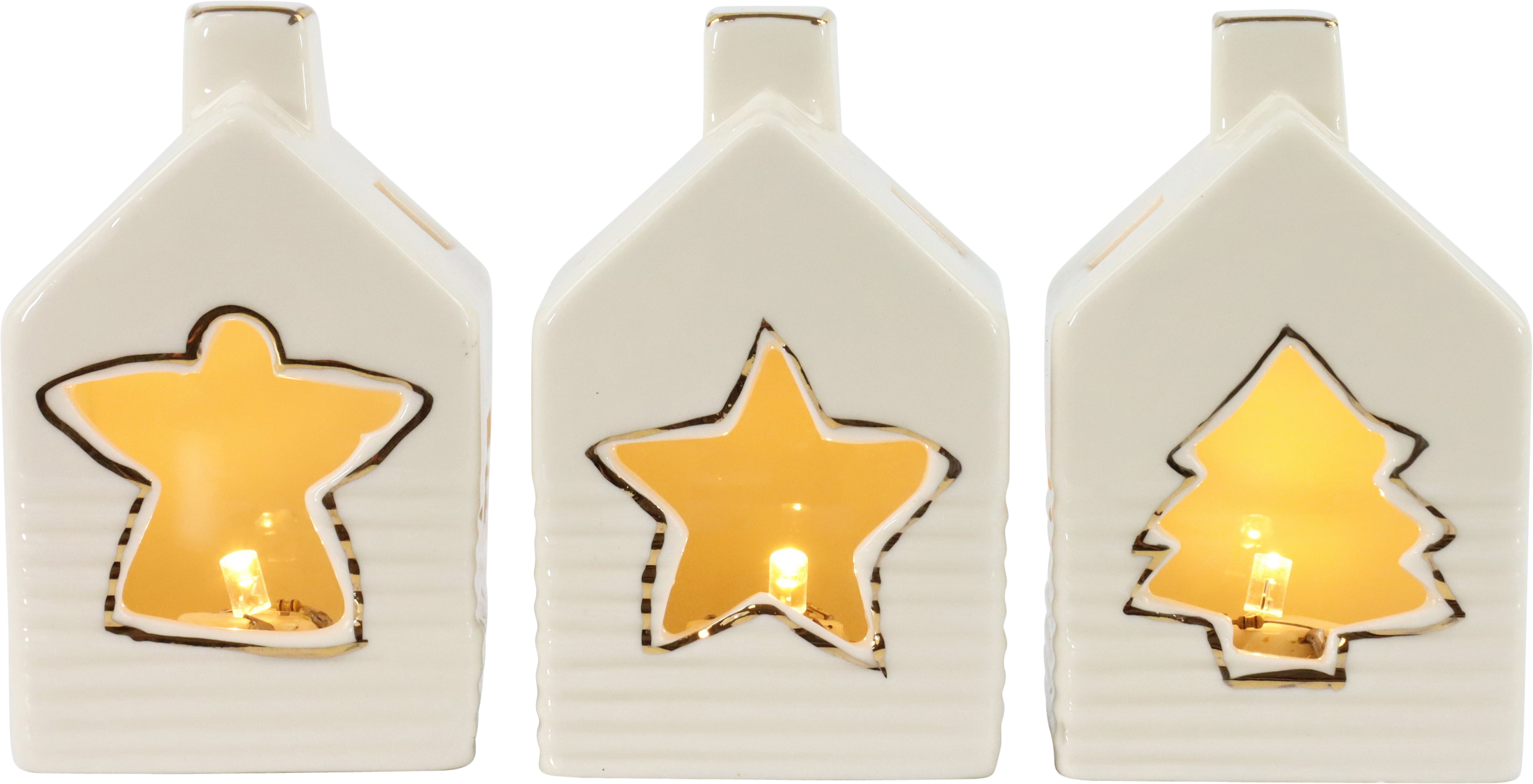 4851 LED-HÄUSER HUS  S/3