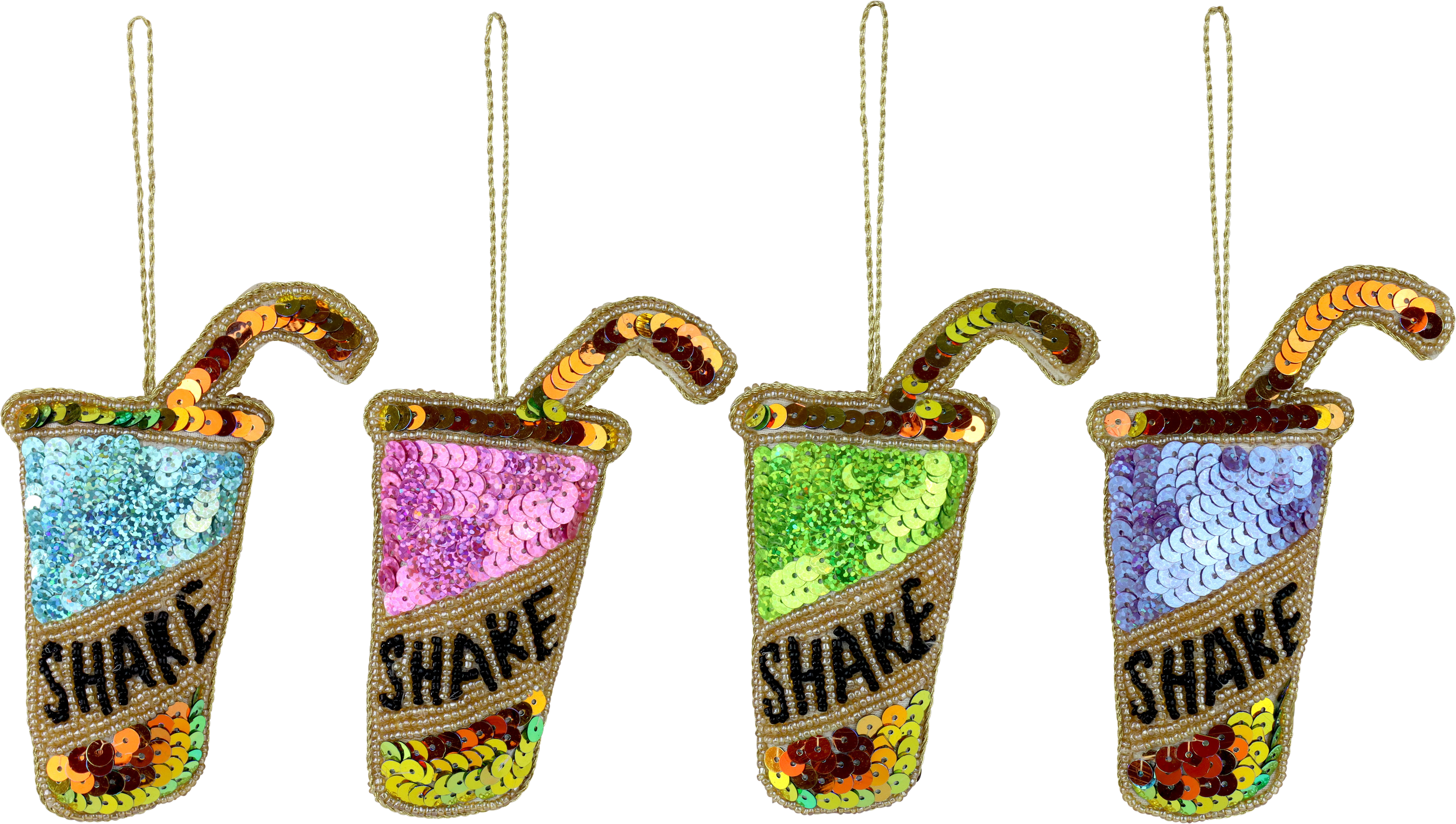 4970 PENDENTIF PAILLETTES « SHAKE » 4P