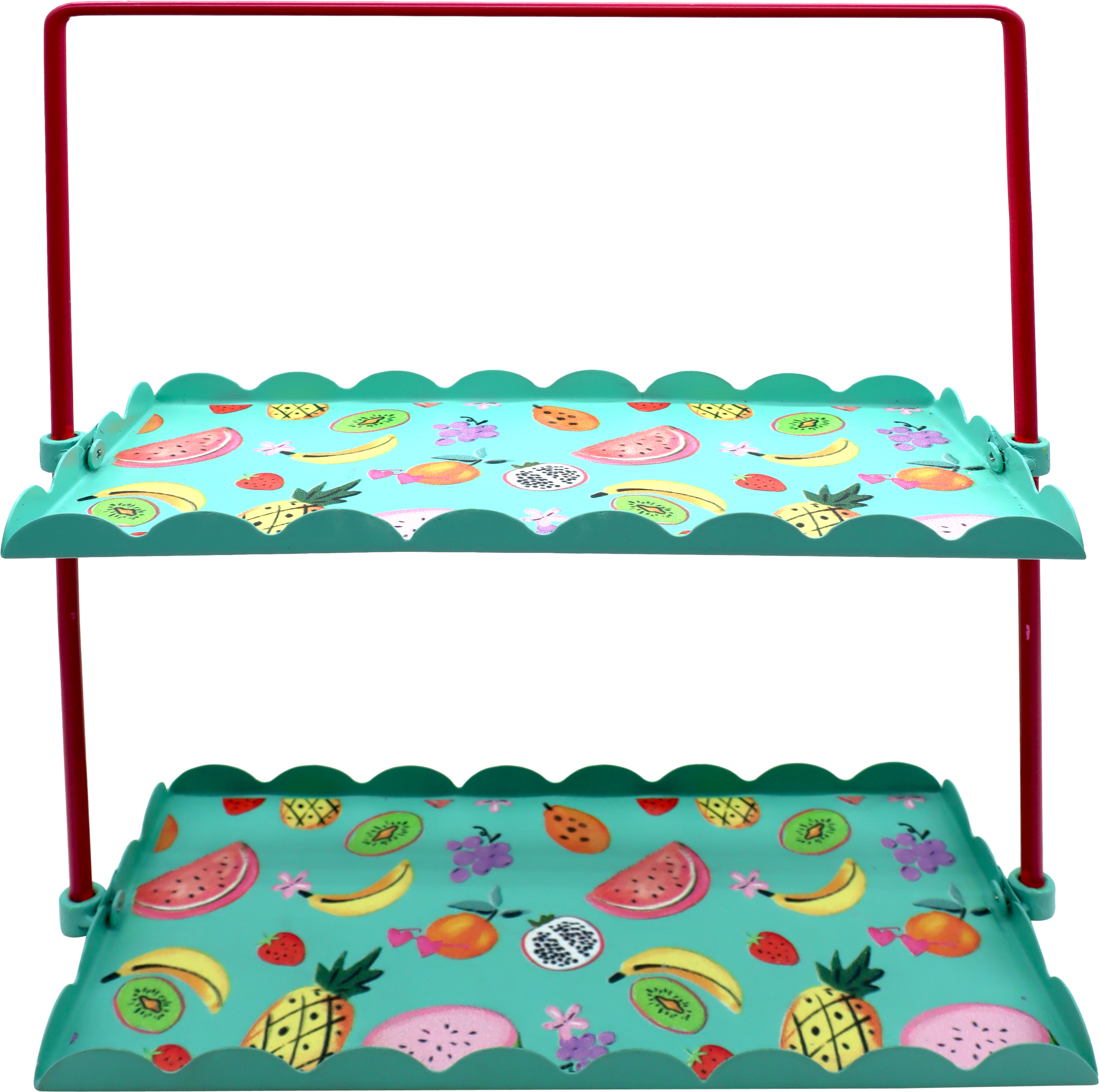 5245 2-TIER ETAGERE FRUIT PARTY