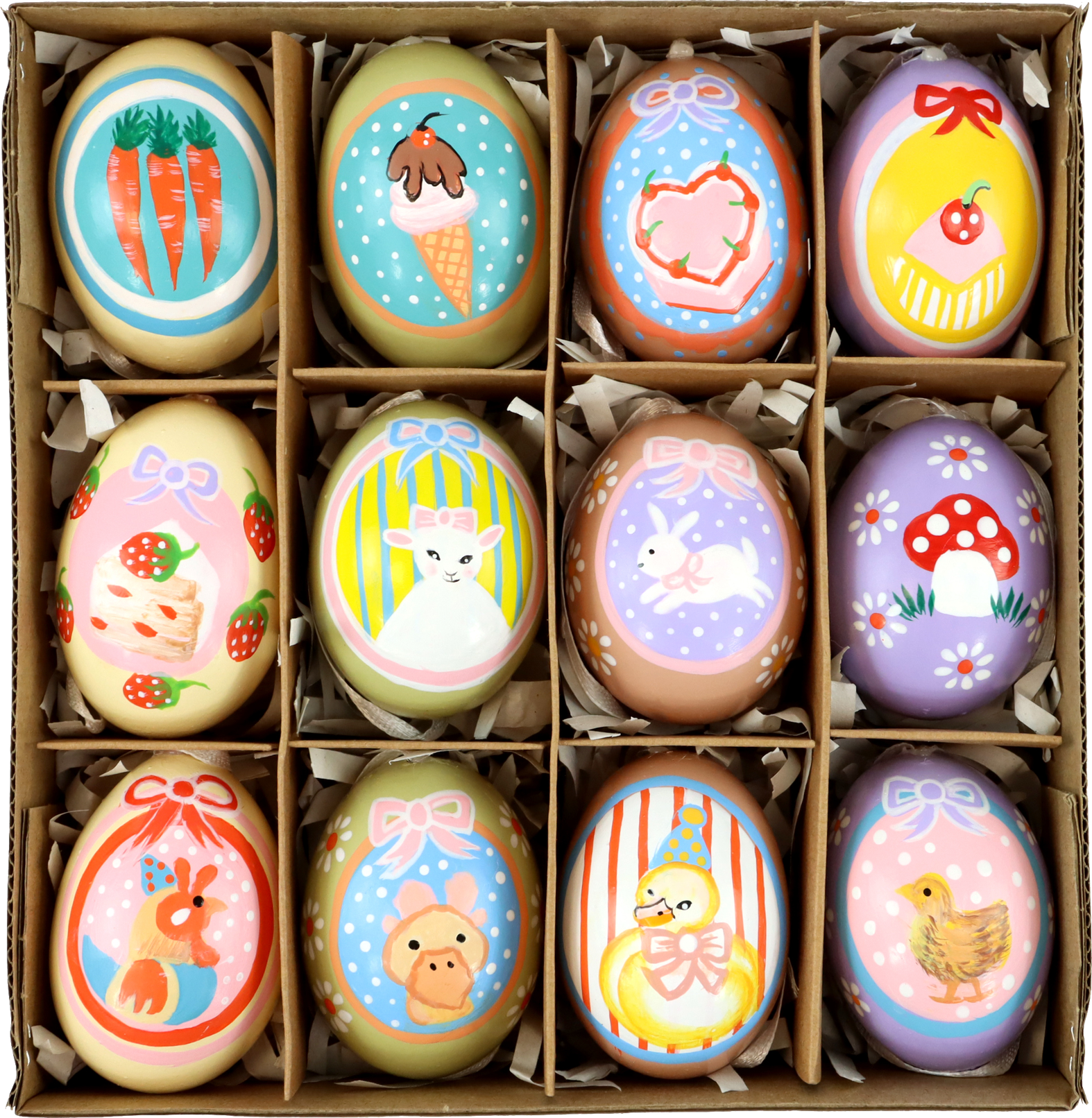 5324 EIERKISTE CANDY COMPANIONS  S/12