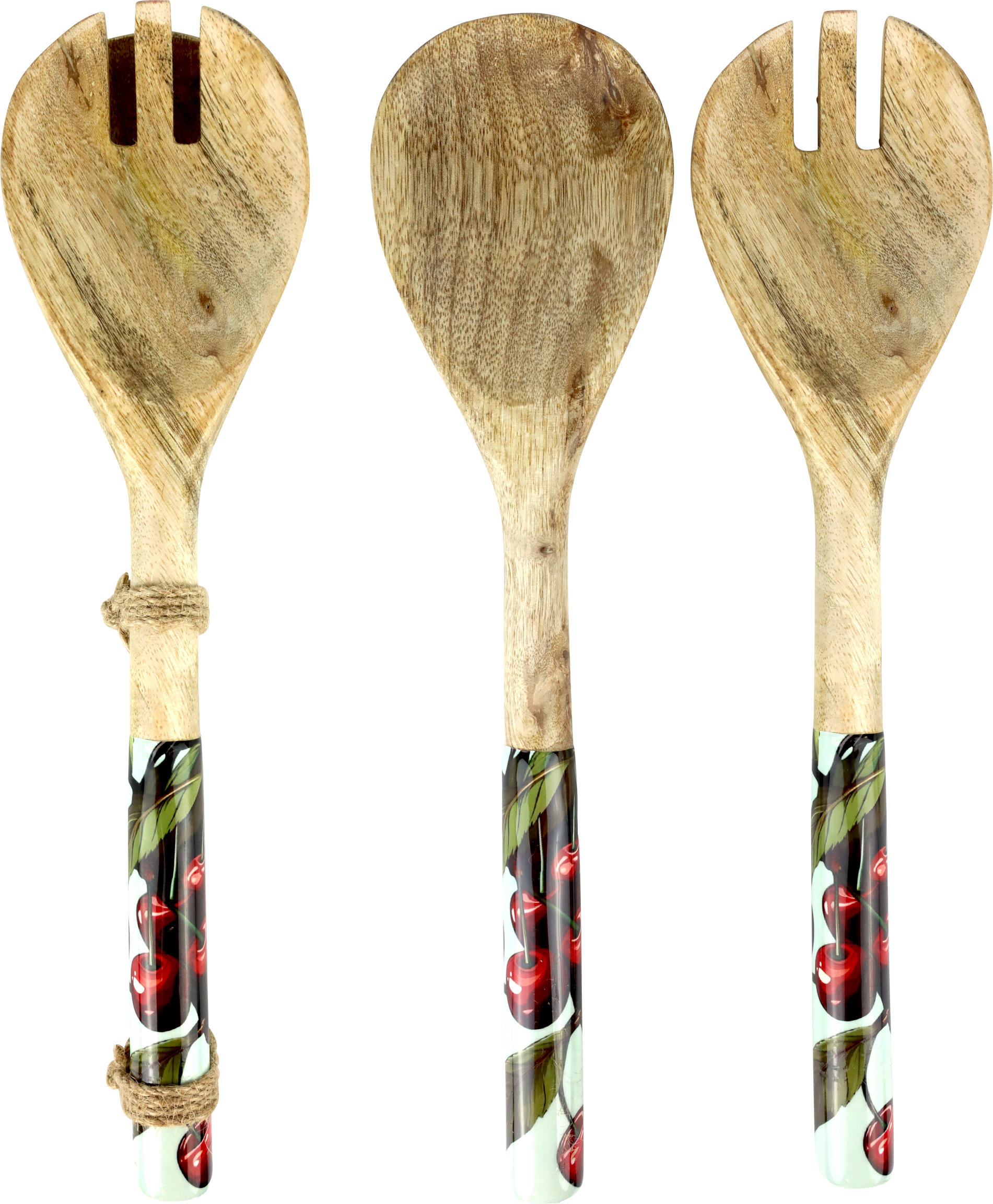 5529 SALATBESTECK CHERRY CHARM  S/2