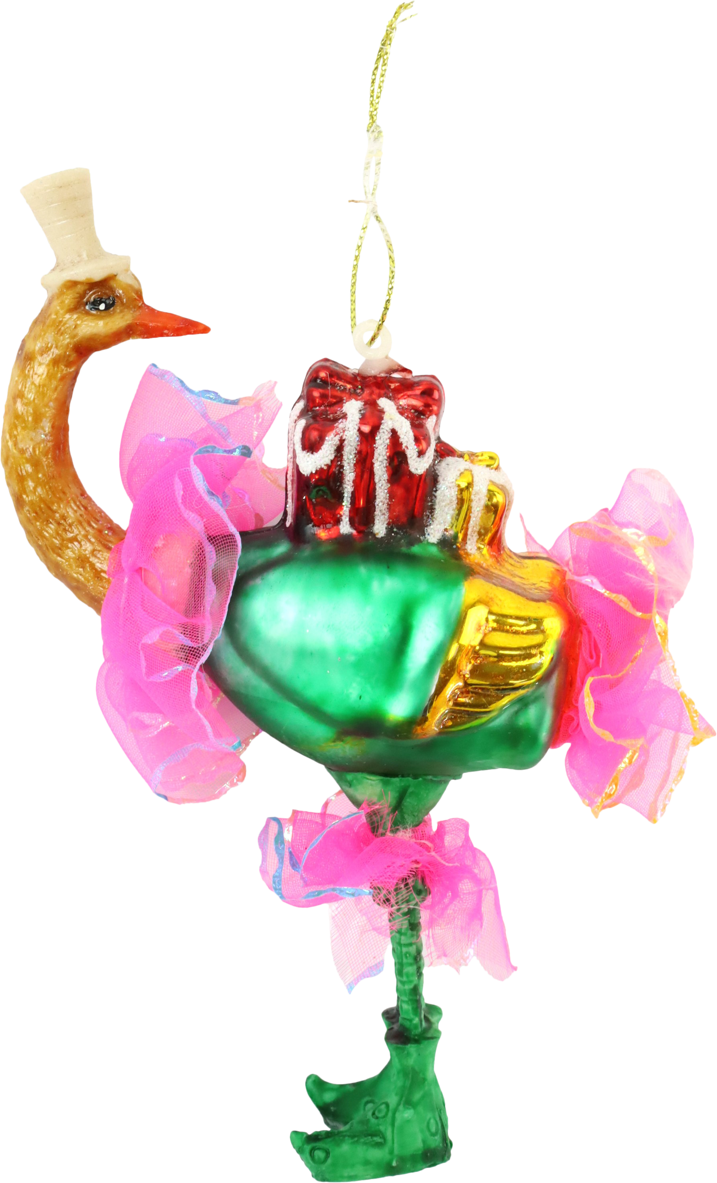 5557 GLASSCHMUCK PEACOCK PUNK