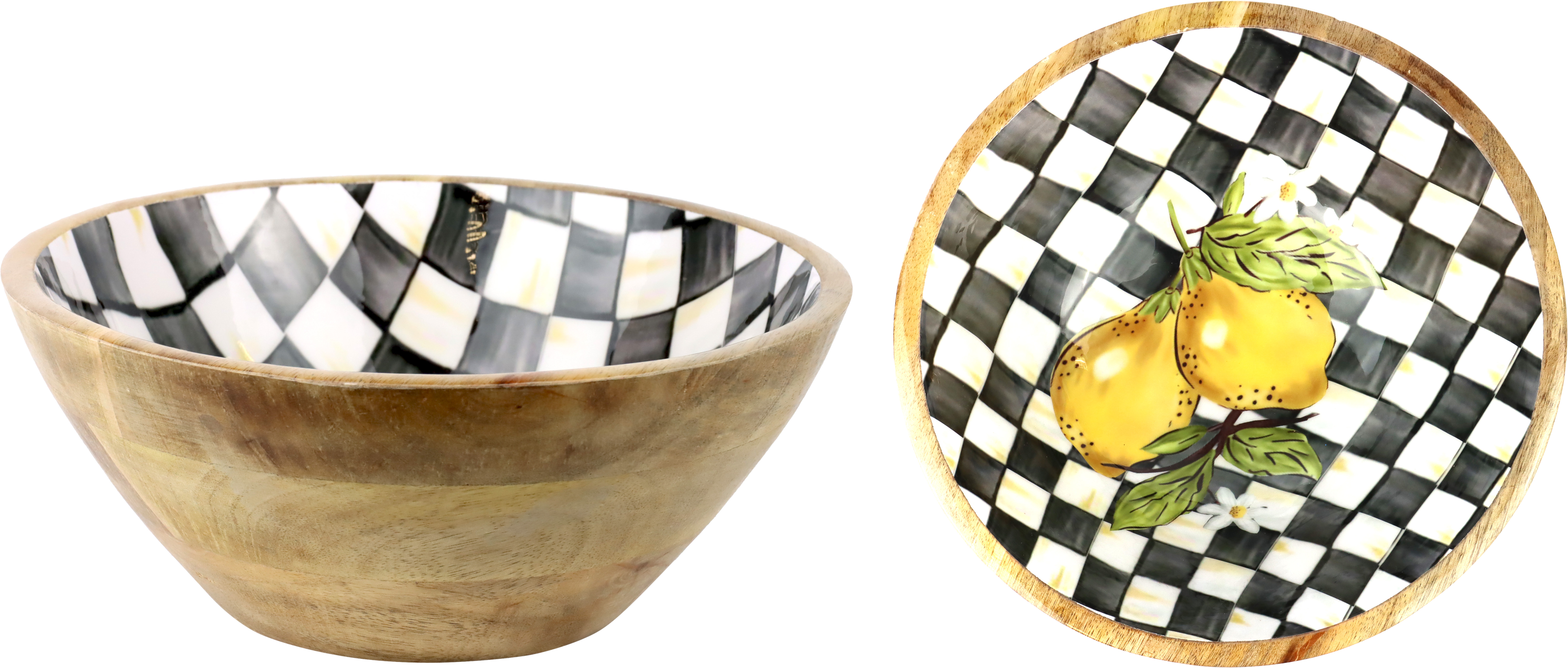 5558 COUPE EN BOIS LEMON BLISS