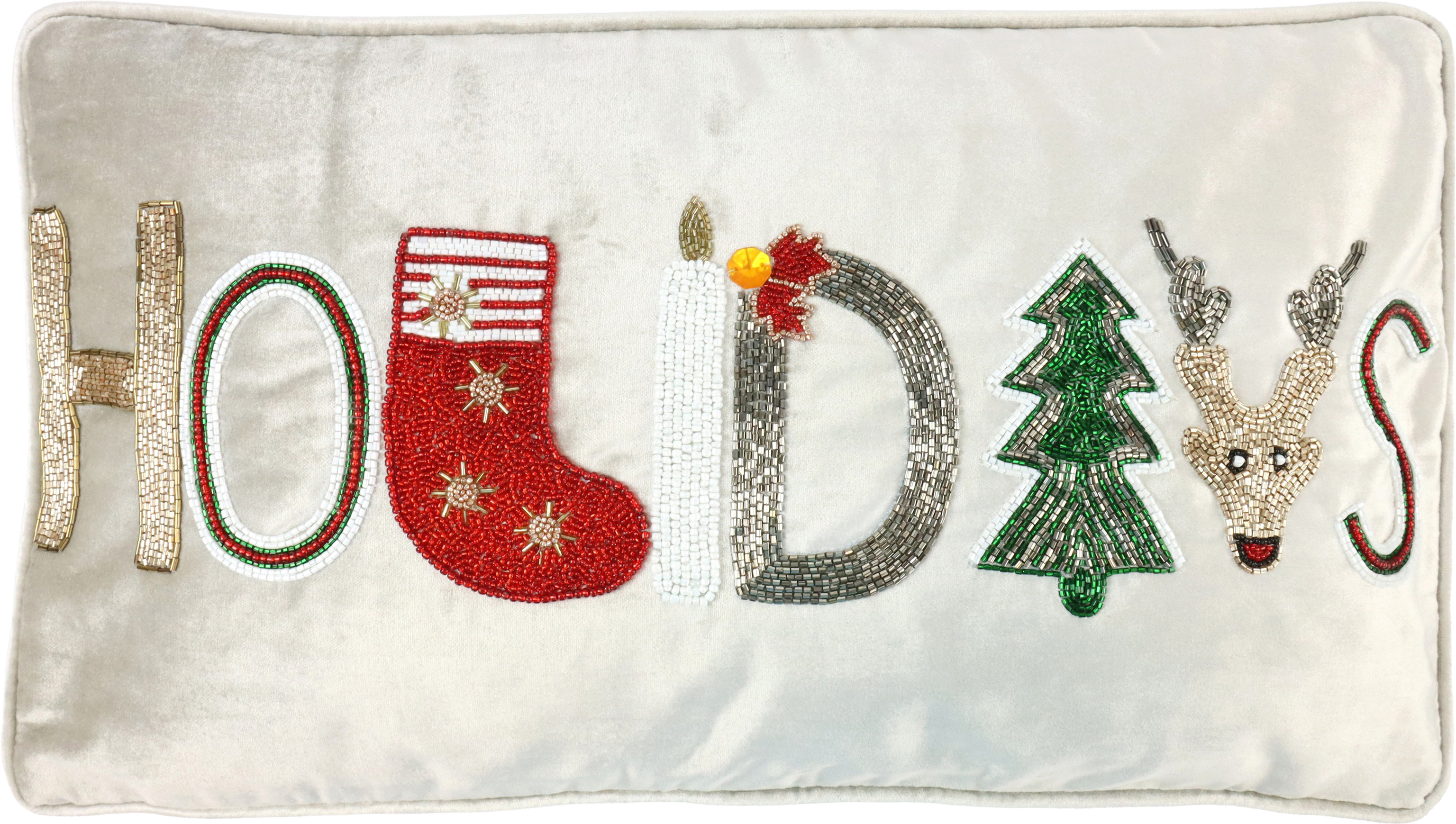 5645 FUNDADECOJÍN HOLIDAYS  30X50CM