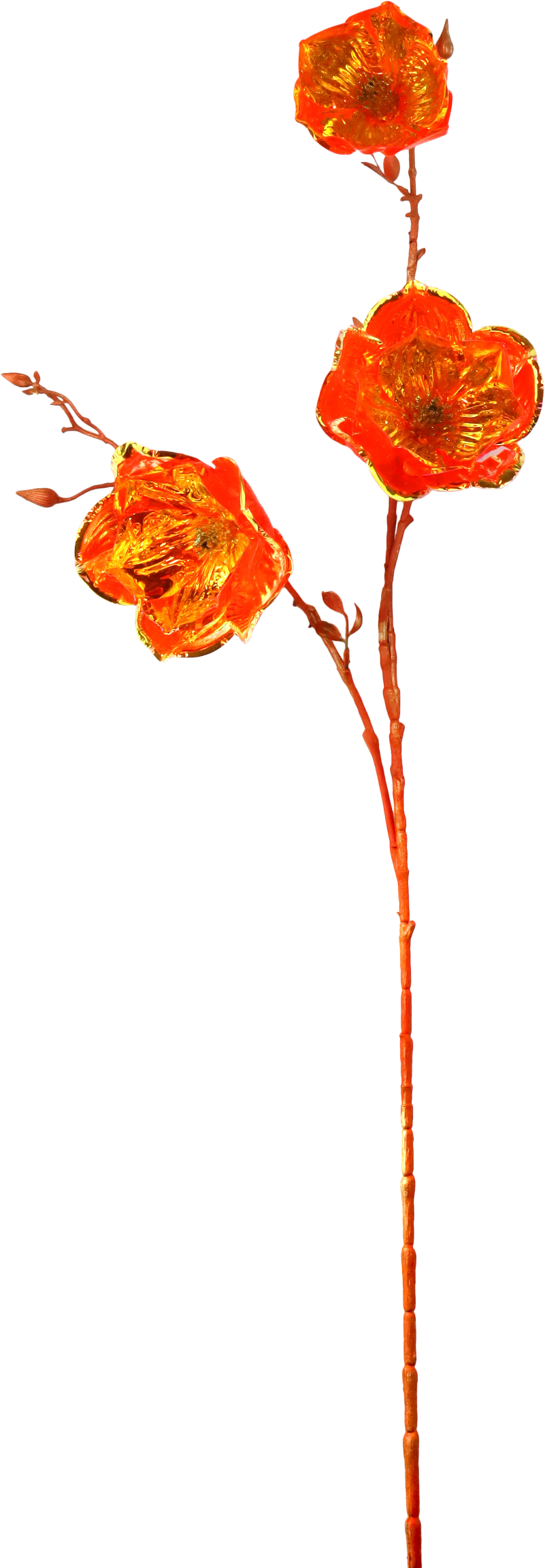 5803 KUNSTBLUME FLORA LUXE  ORANGE
