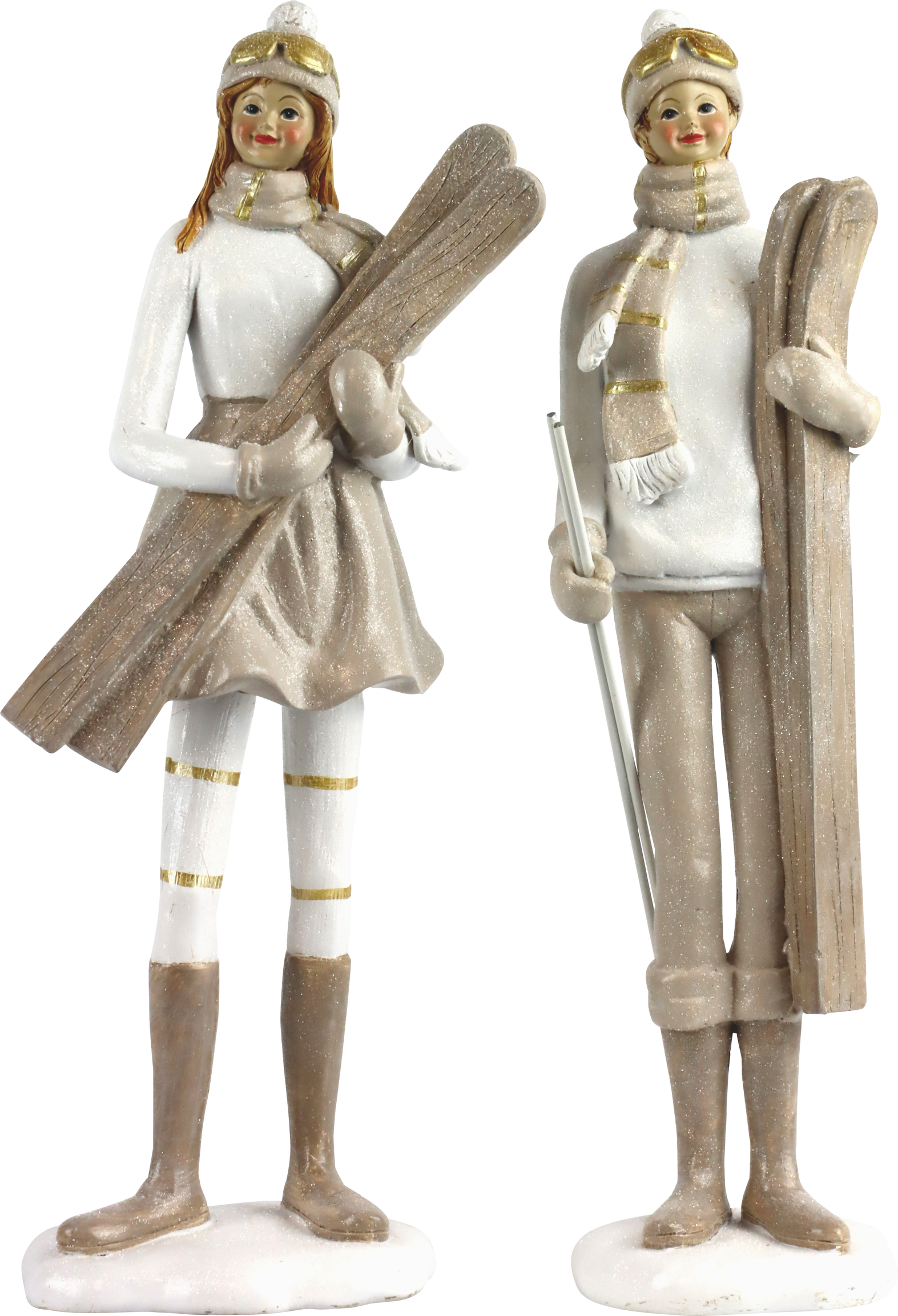 5894 FIGURINES SKI-FEVER  S/2