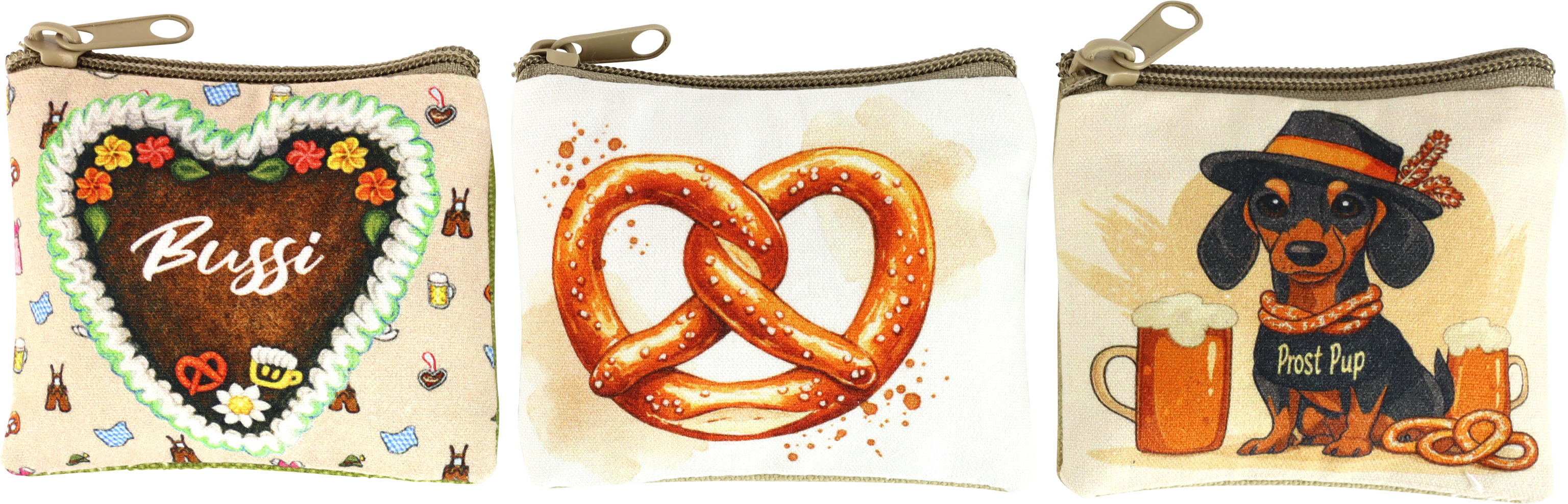 5919 COIN POUCHES BAVARIA  S/3