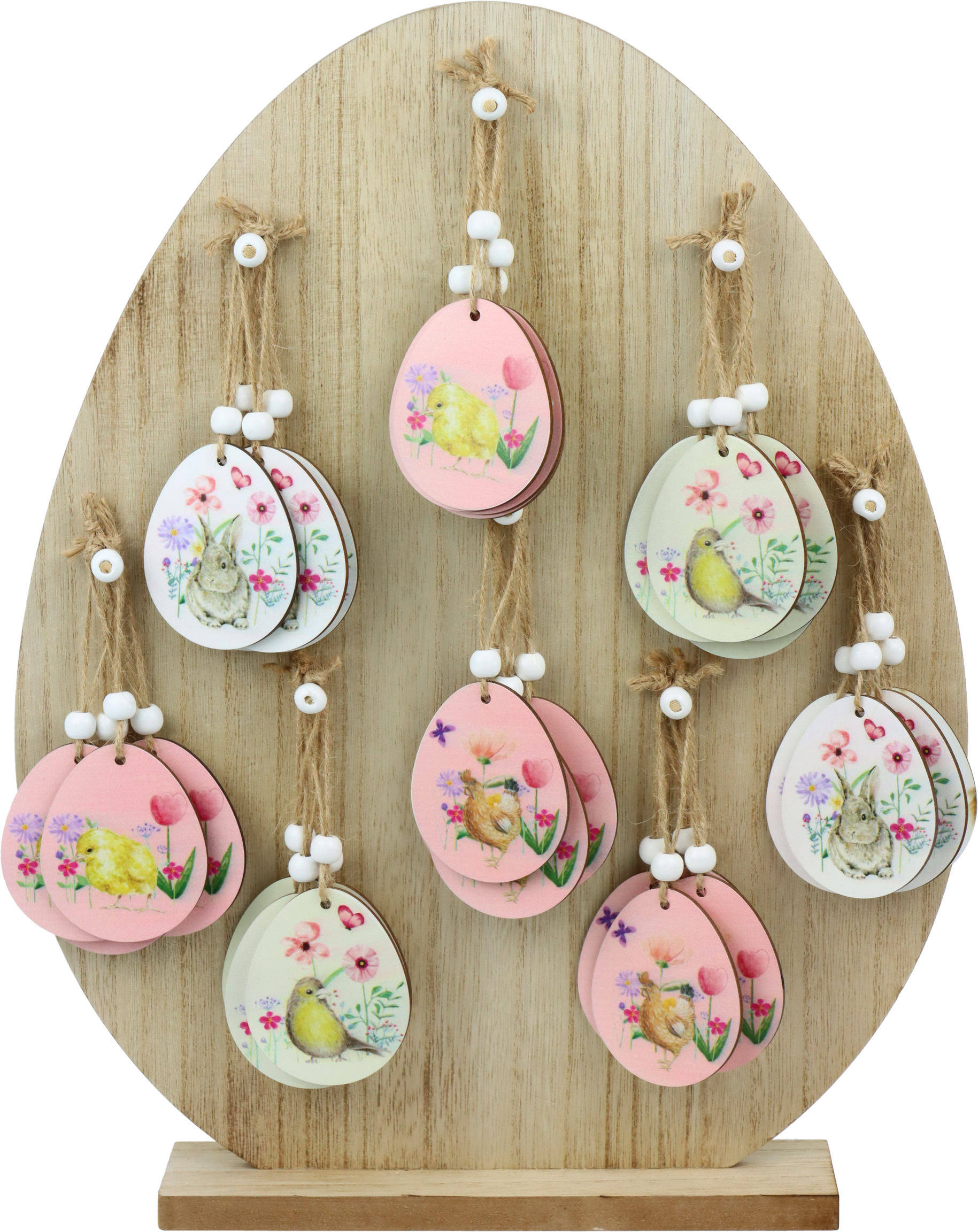 5926 EIERDISPLAY VINTAGE EASTER  S/33