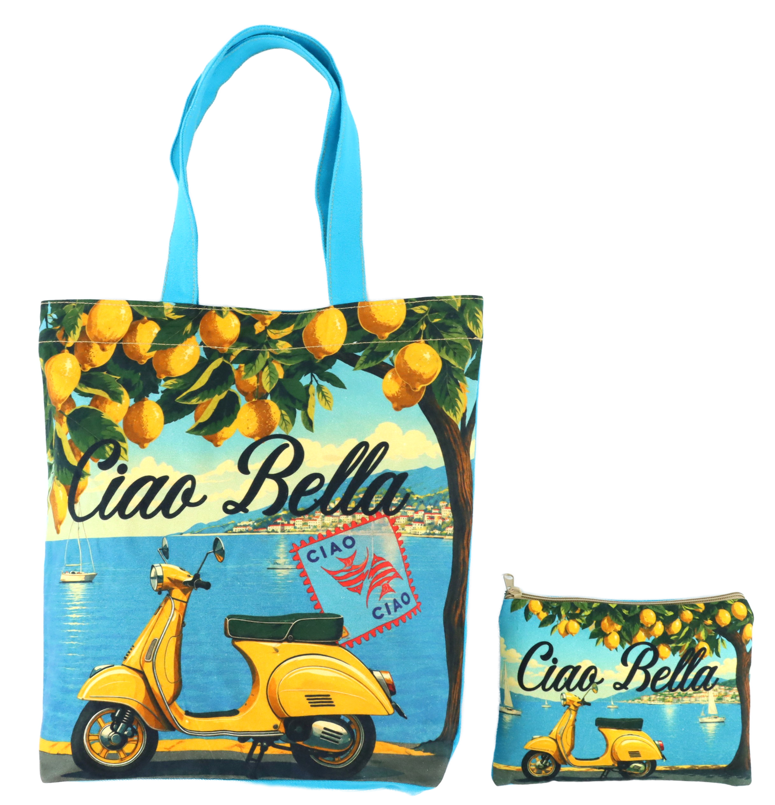 5933 SHOPPING SET ITALIAN SCOOTER  S/2