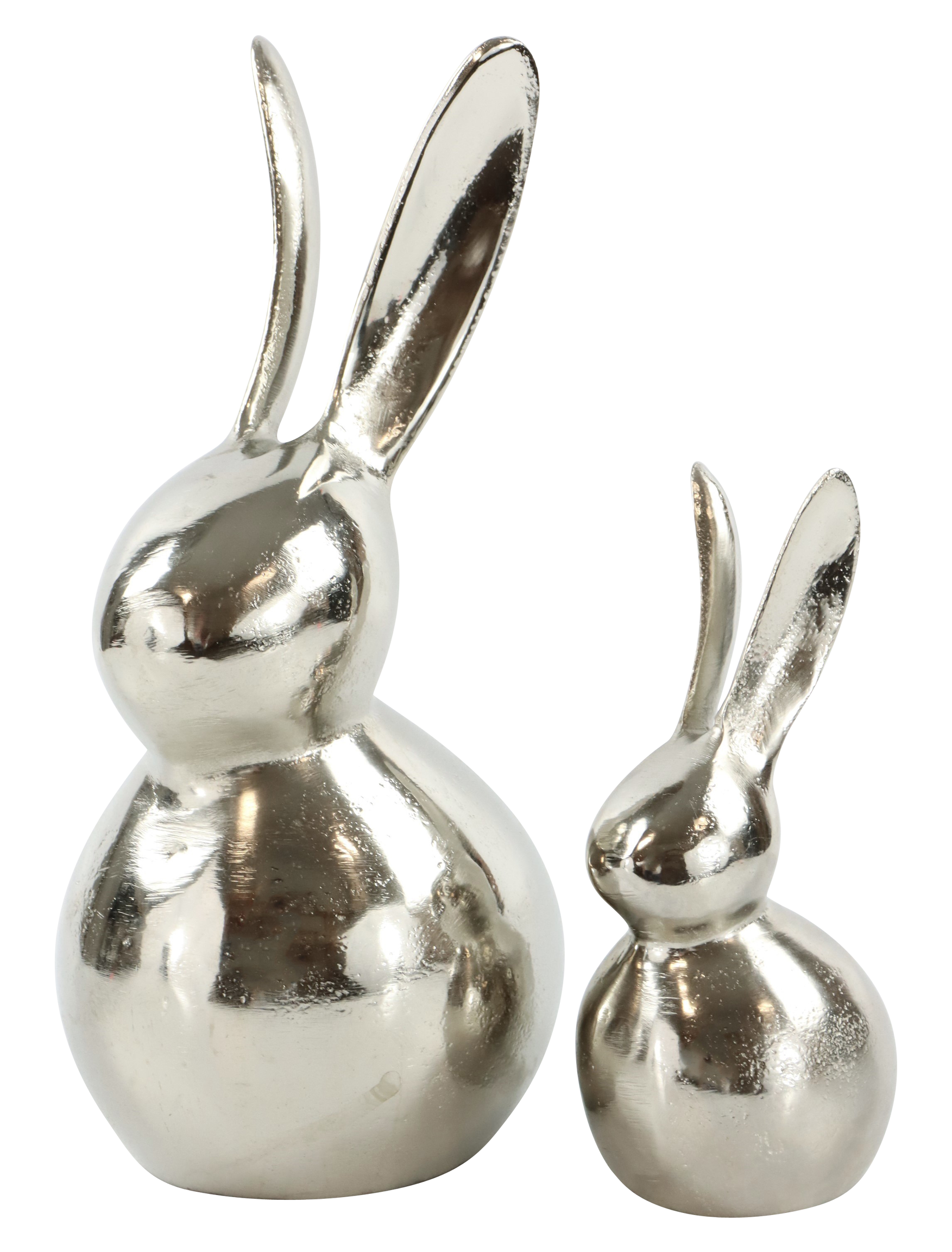 5996 RABBITS MODERN EASTER  S/2