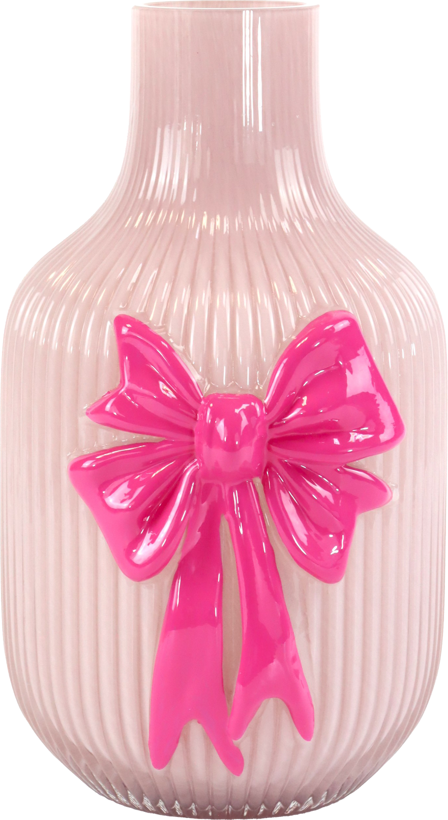 6082 GLASVASE BLOOMING BOW