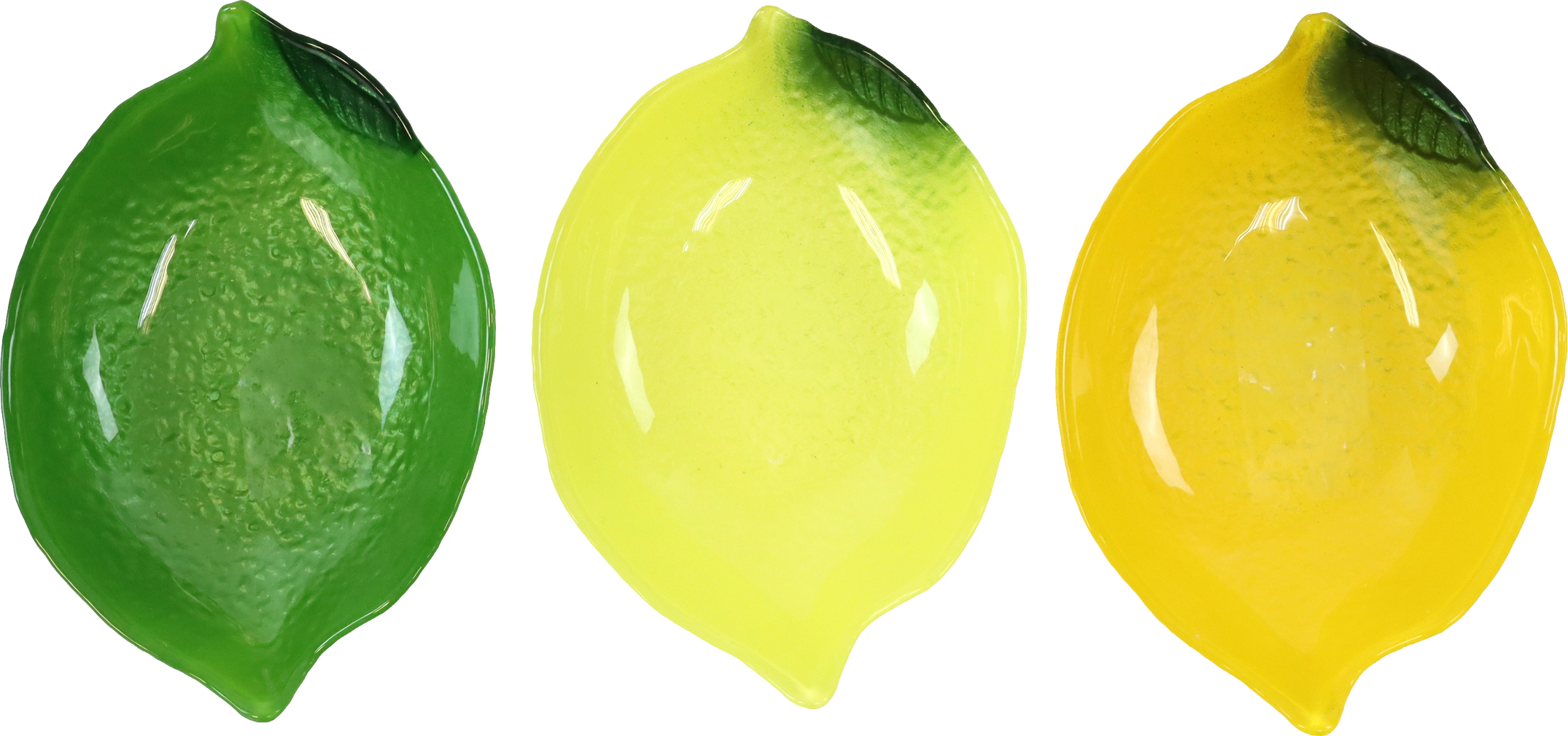 6267 GLASSCHALEN LEMON SQUEEZE  S/3