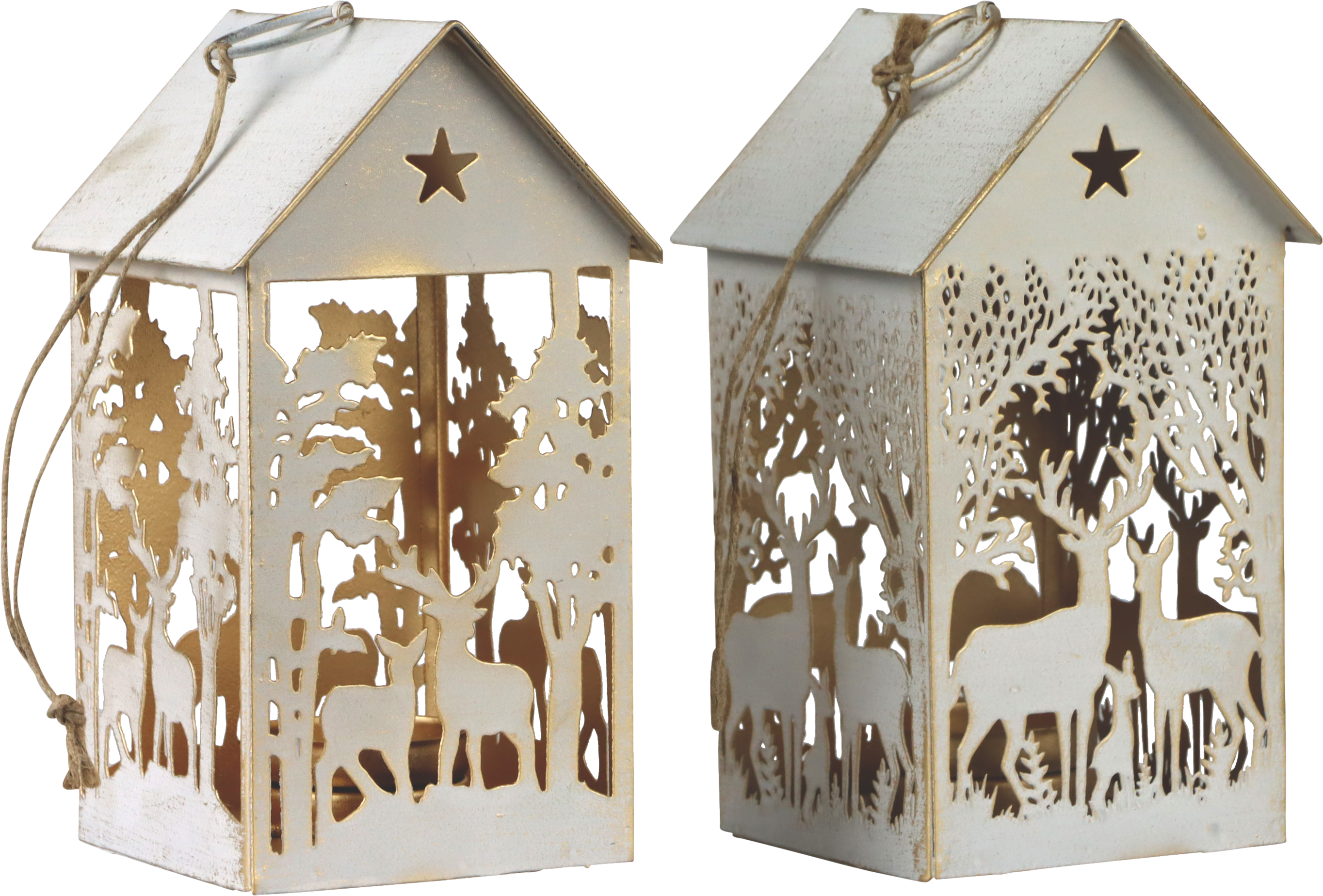 6415 LATERNEN VILLAGE LIGHTS  S/2