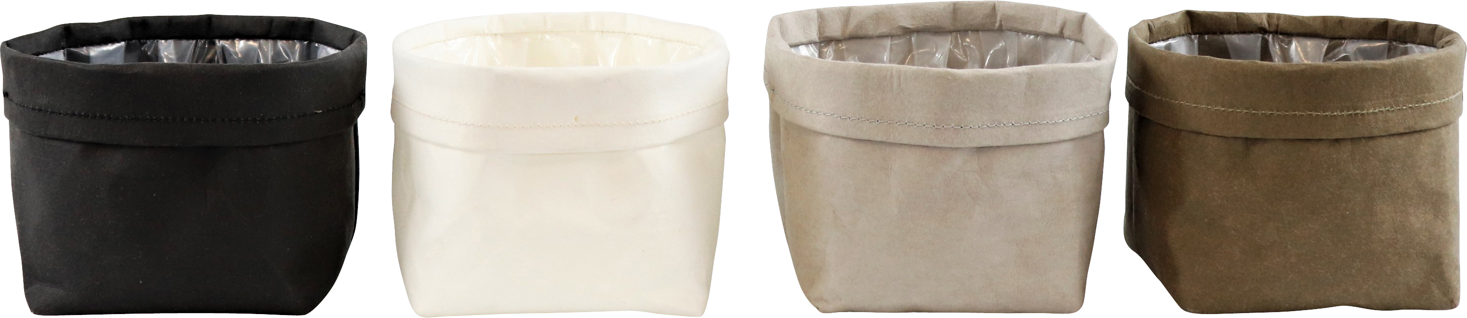 6422 CACHE-POTS  LEAFY  4P