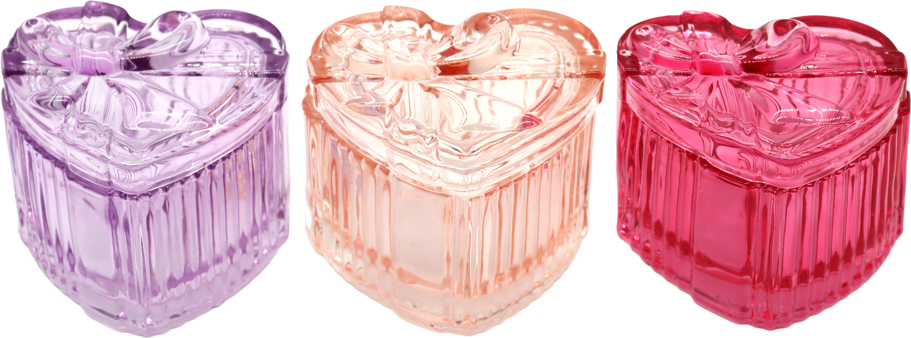 6423 CANISTER GLOW BOW  S/3