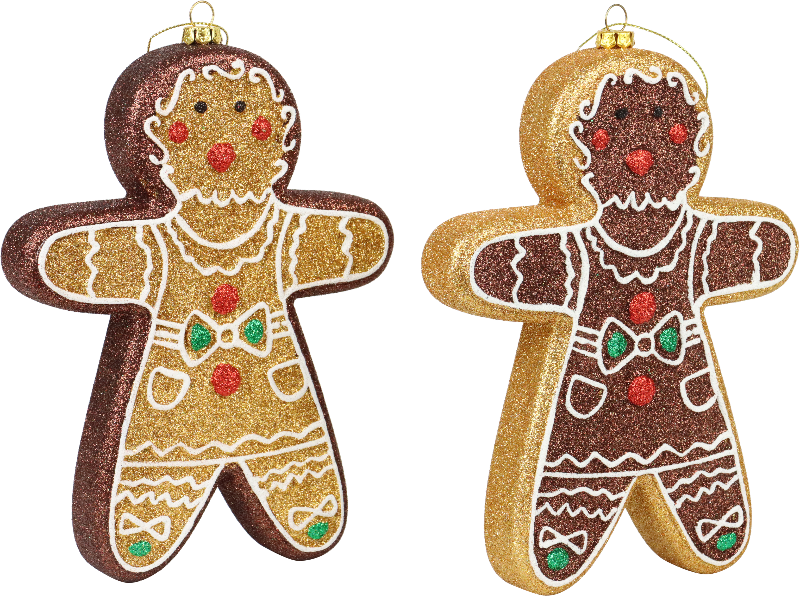 6485 PENDENTIF DÉCORATIF GINGERMEN  2P