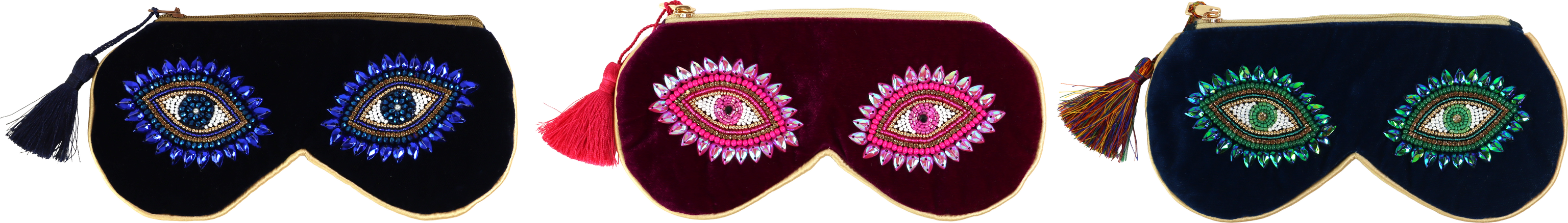 6531 BAGS CHARMING EYES  S/3