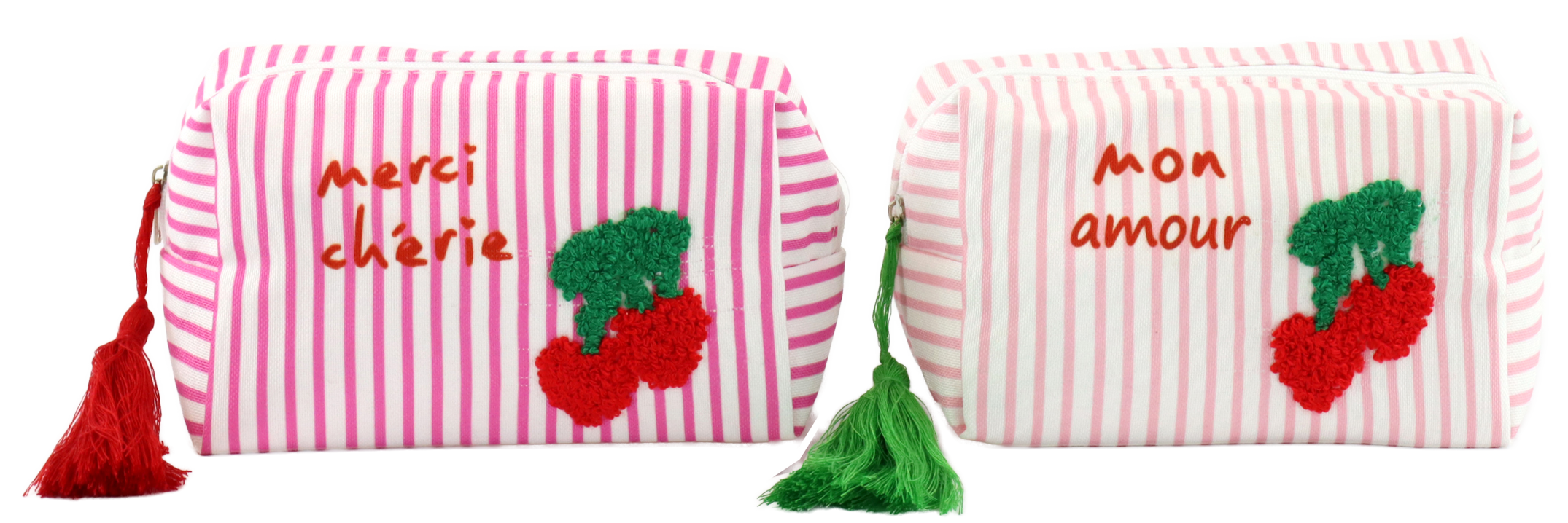 6532 COSMETICBAGS MERCI CHÉRIE  S/2