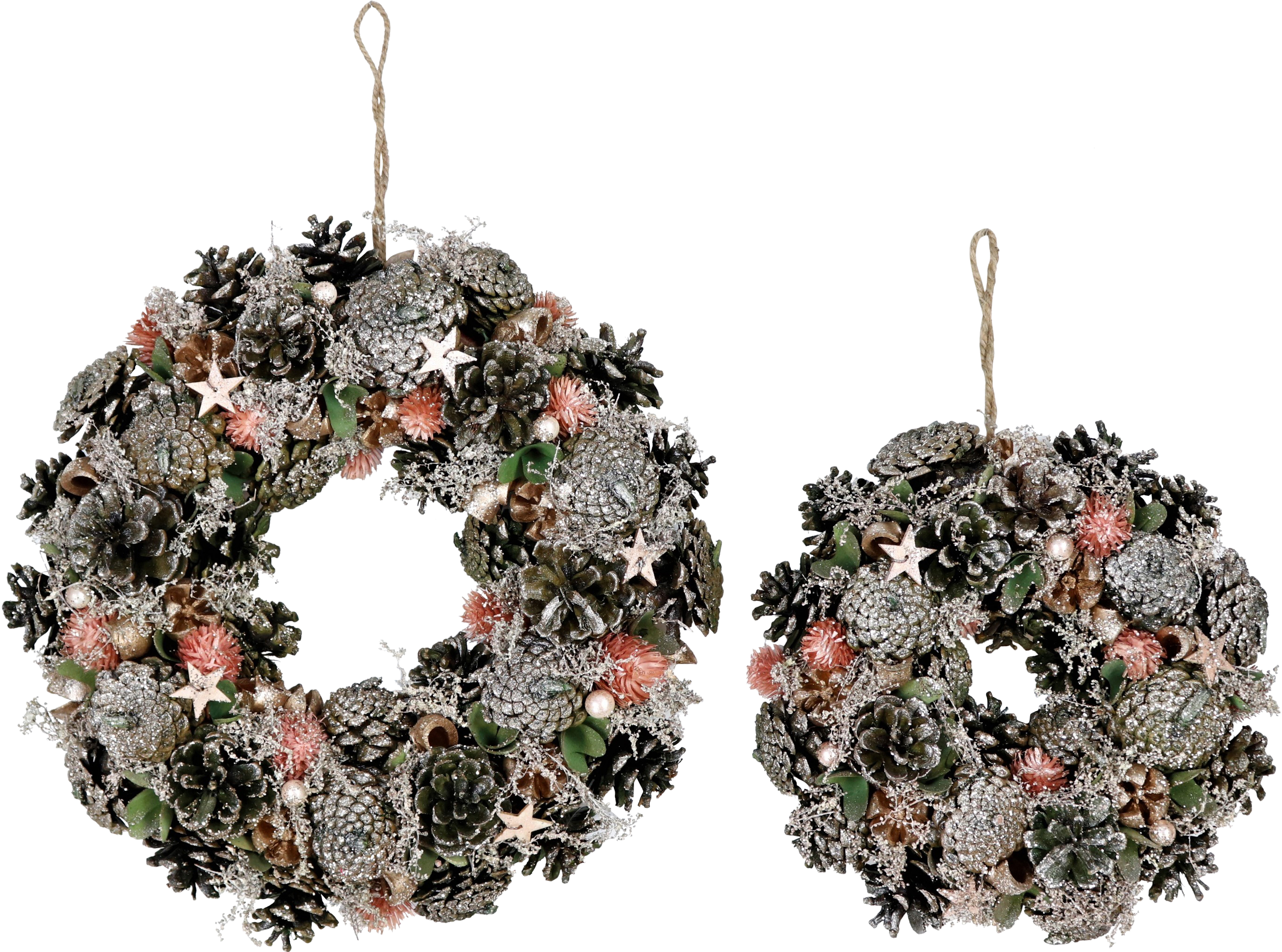 6685 WREATH SILVRETTA  S/2