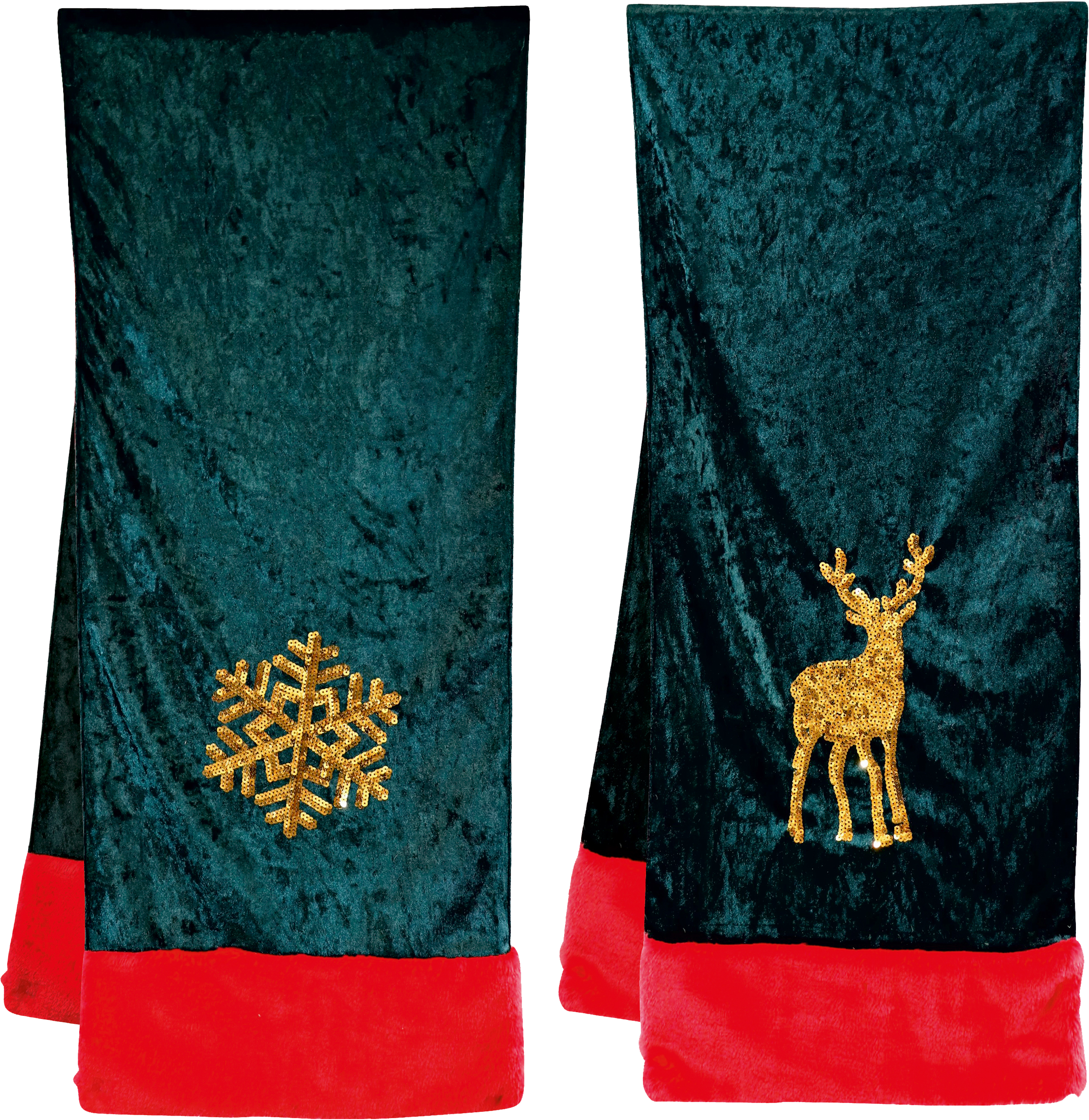 7074 CHEMIN DE TABLE  NOEL 36X180 2P