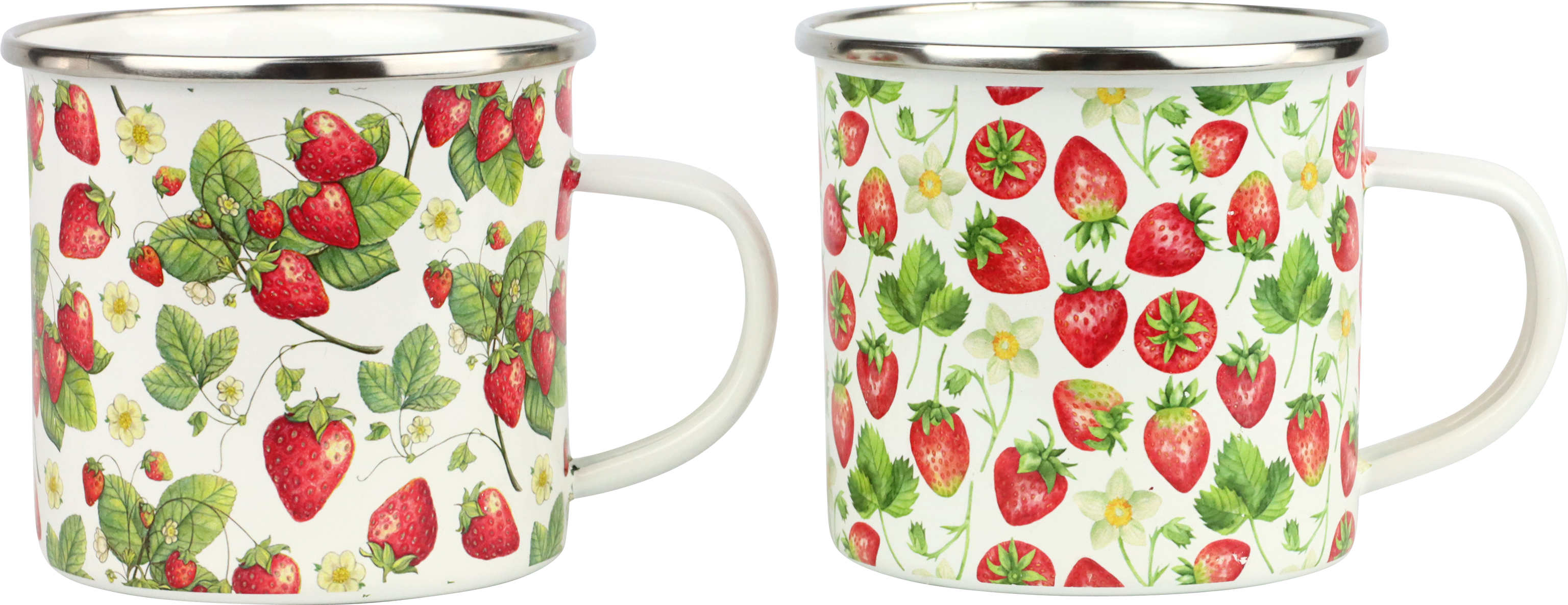7100 CUPS STRAWBERRY  S/2