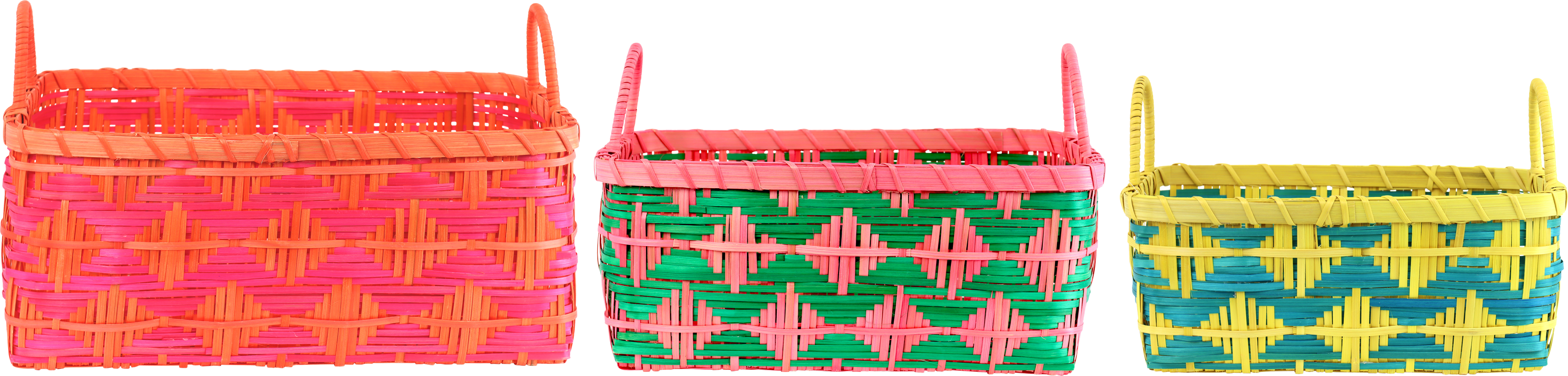 7155 BASKETS CIESTAS FIESTA  S/3