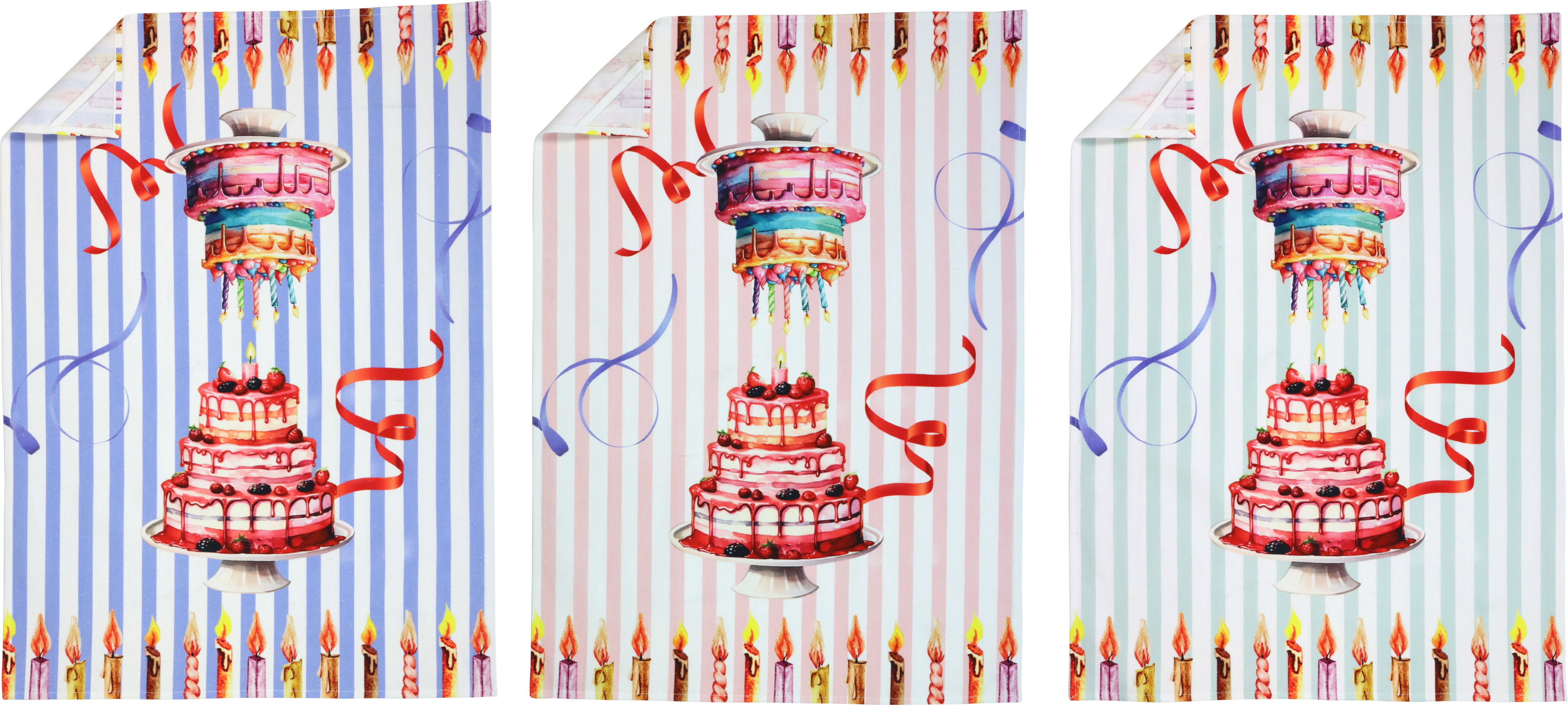 7179 NAPPES DE CUISINE CAKE PARTY  3P