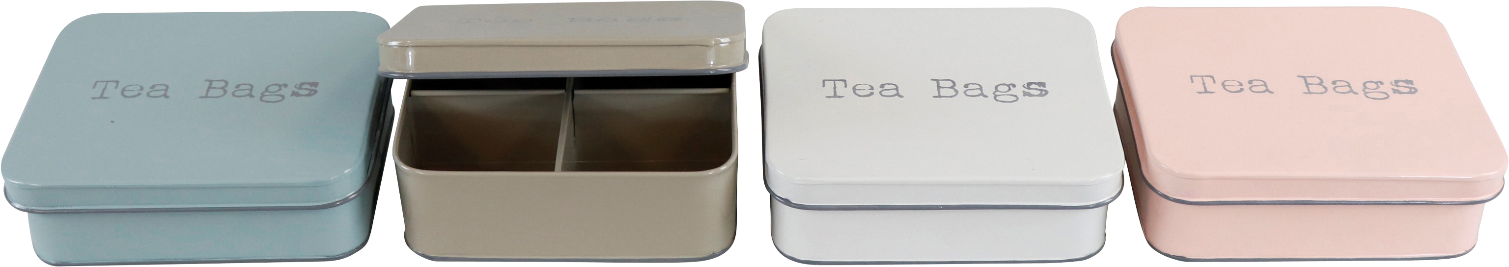 7272 JARS TEA BOX  S/4