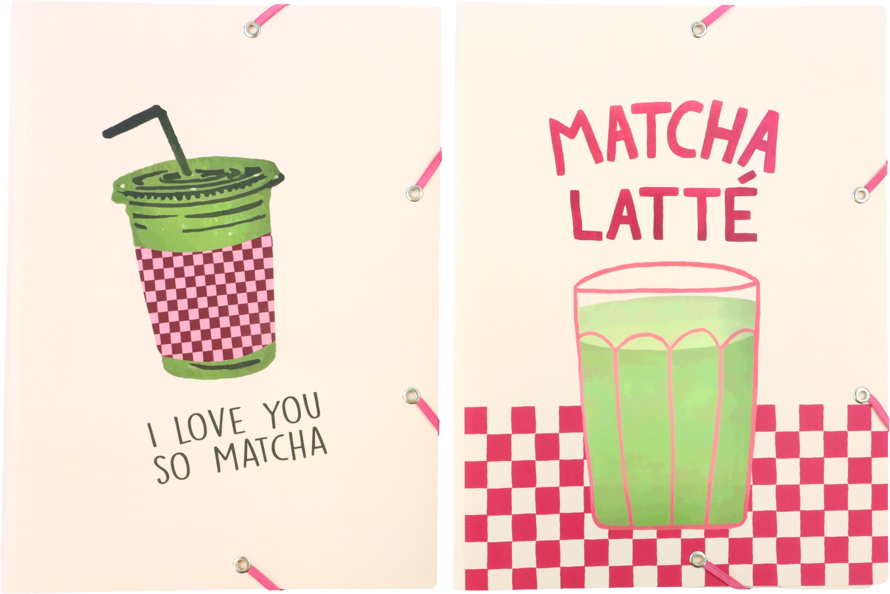 7277 SAMMELMAPPEN MATCHA LATTE  S/2