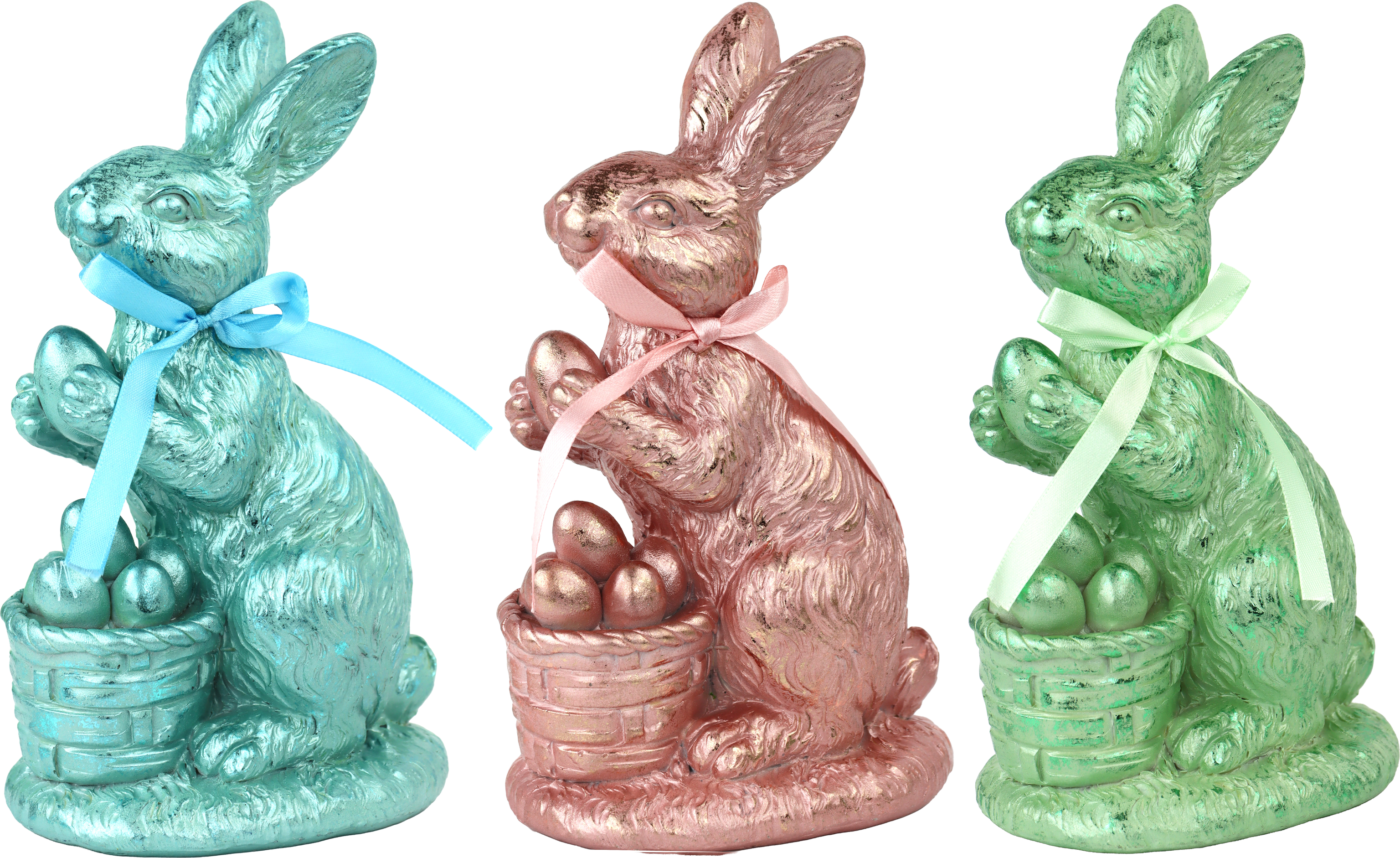 7302 BUNNYTRIO MELLOW BUNNIES  S/3