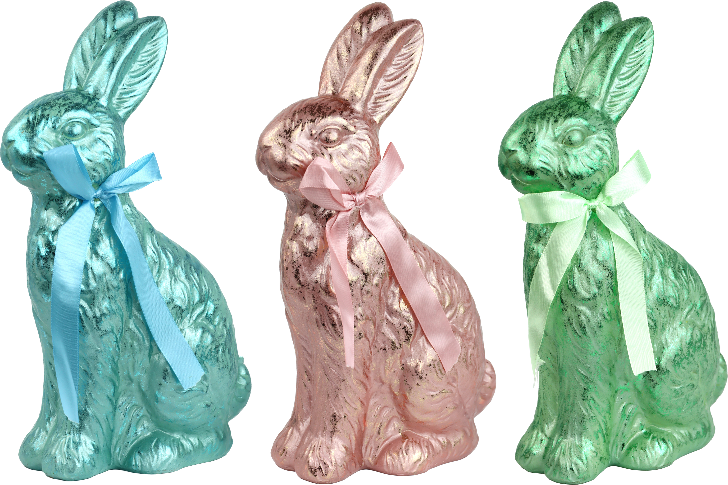 7340 BUNNYTRIO MELLOW BUNNIES  S/3