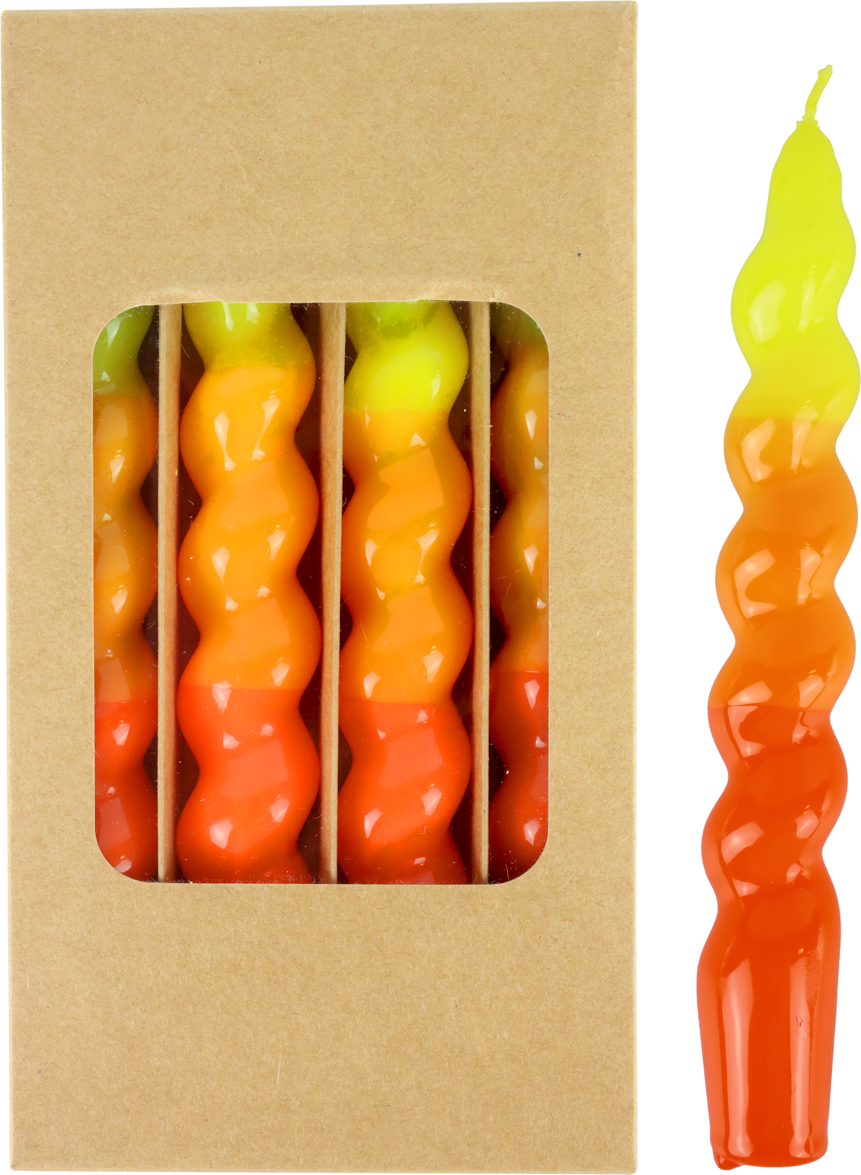 7342 CANDLES TWIST  S/4