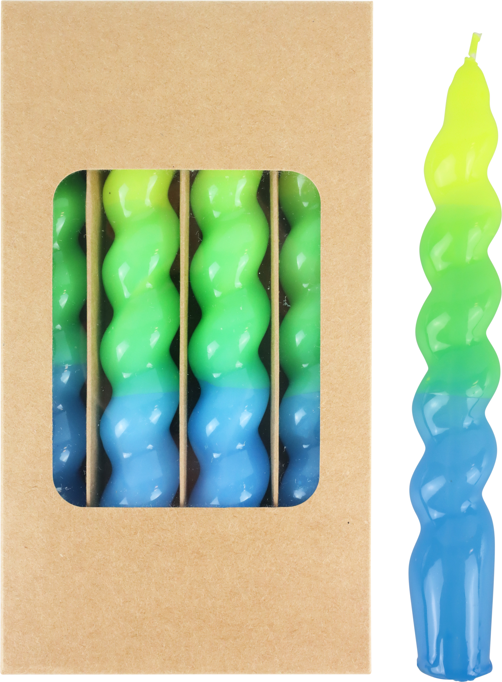 7350 CANDLES TWIST  S/4