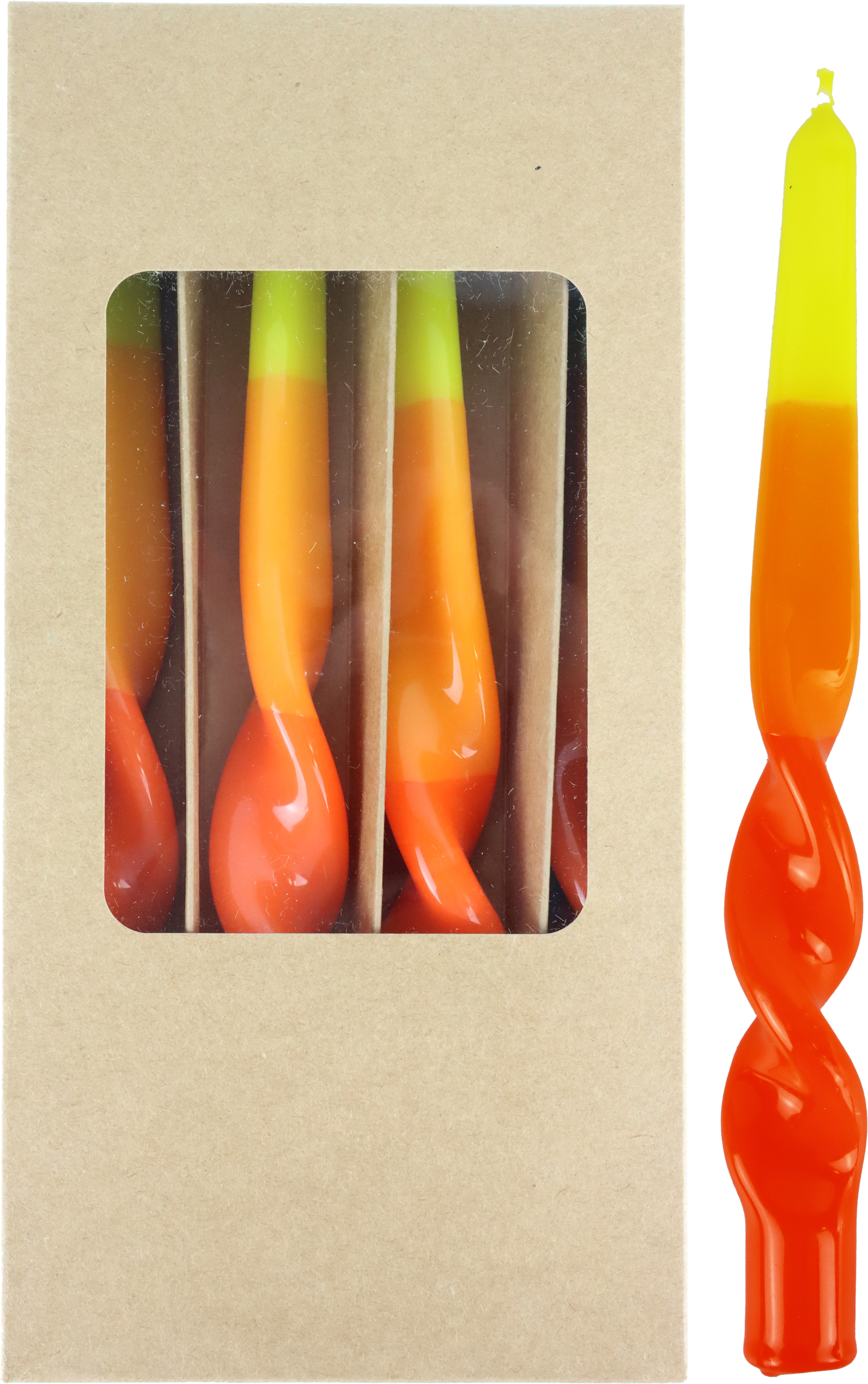 7392 CANDLES TWIST  S/4