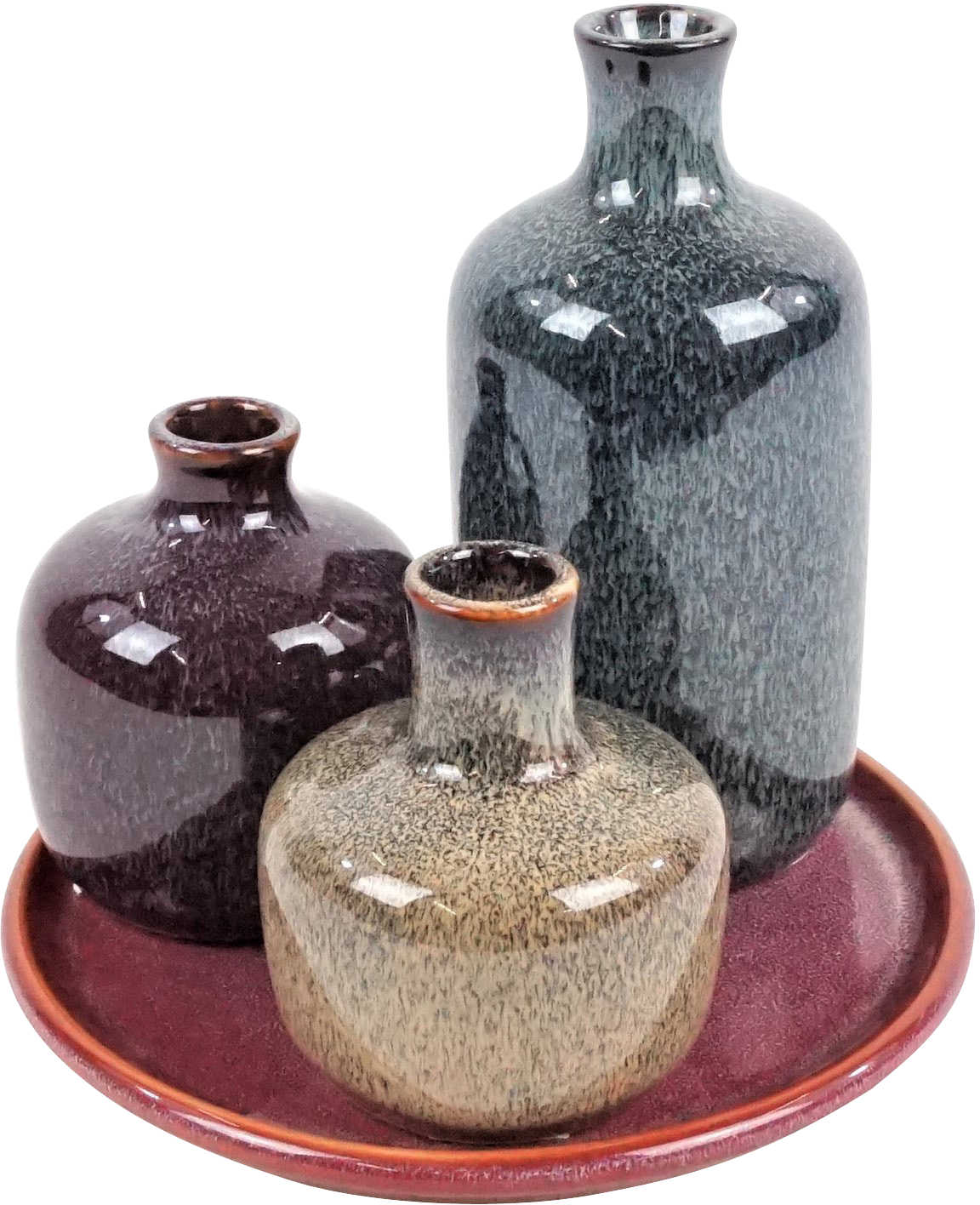 7438 VASES  ROSENBORG  4P