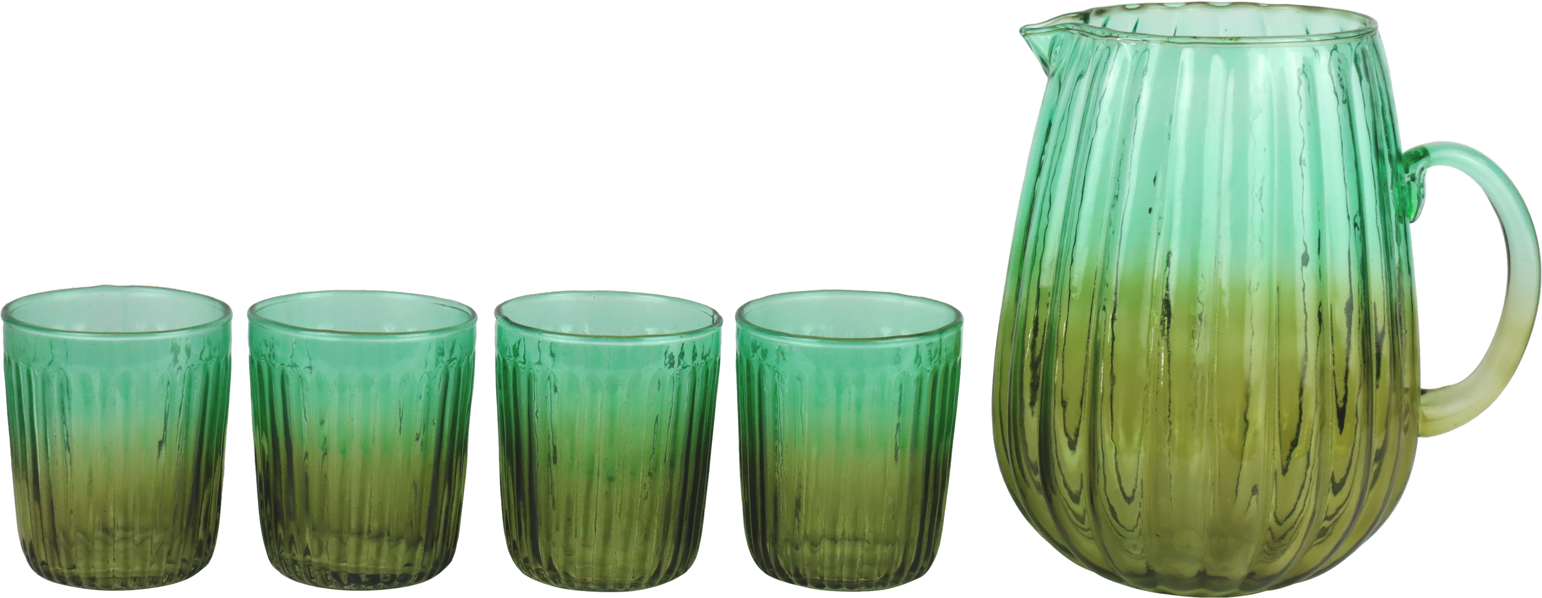 7484 CARAFÈRE+VERRE GREEN HARMONY  5P