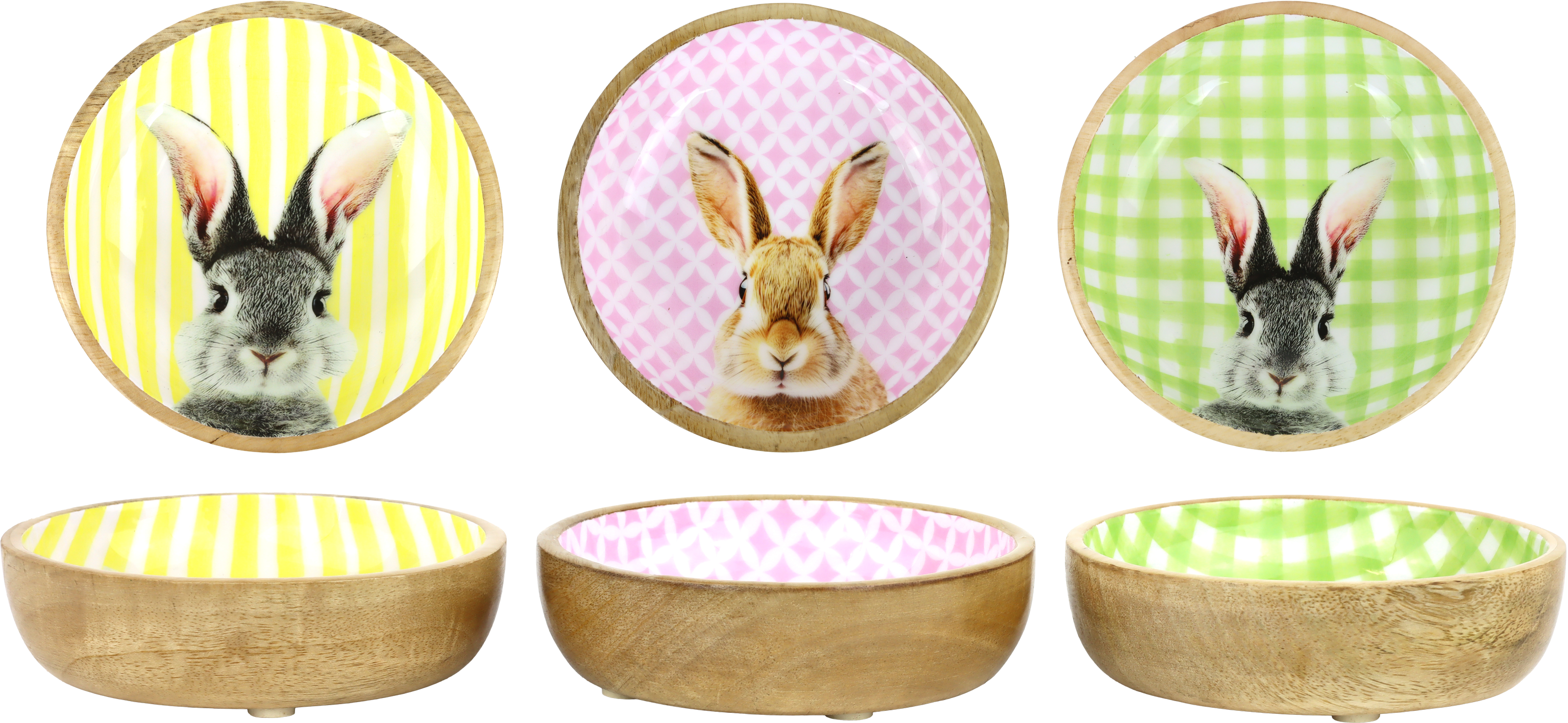7564 SCHALEN BUNNY BLISS  S/3