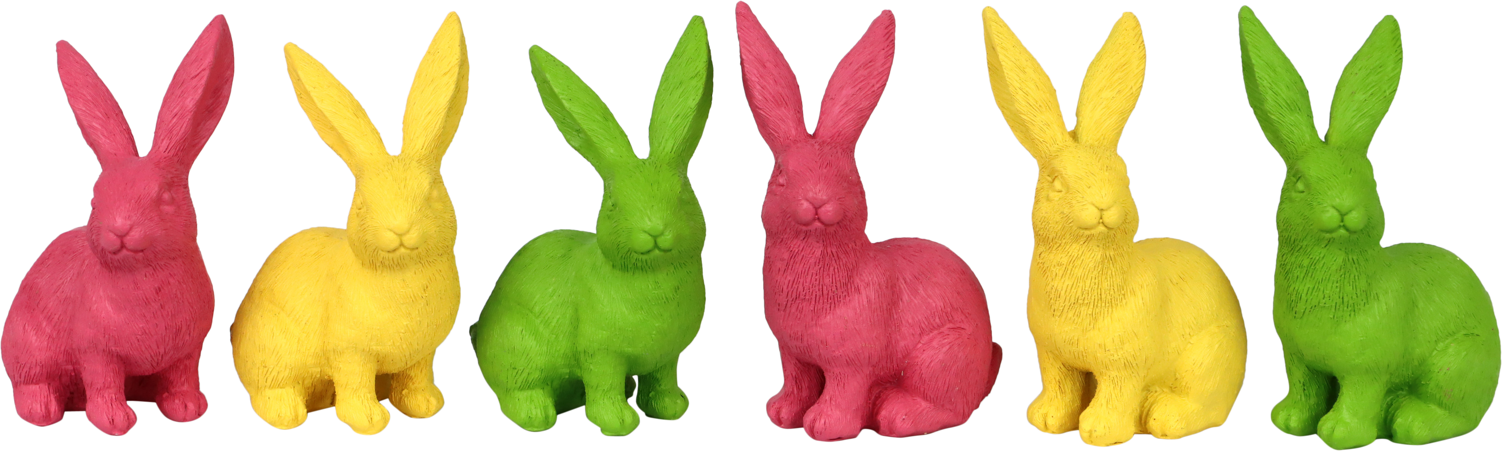 7670 RABBITGANGE COLORI  S/6