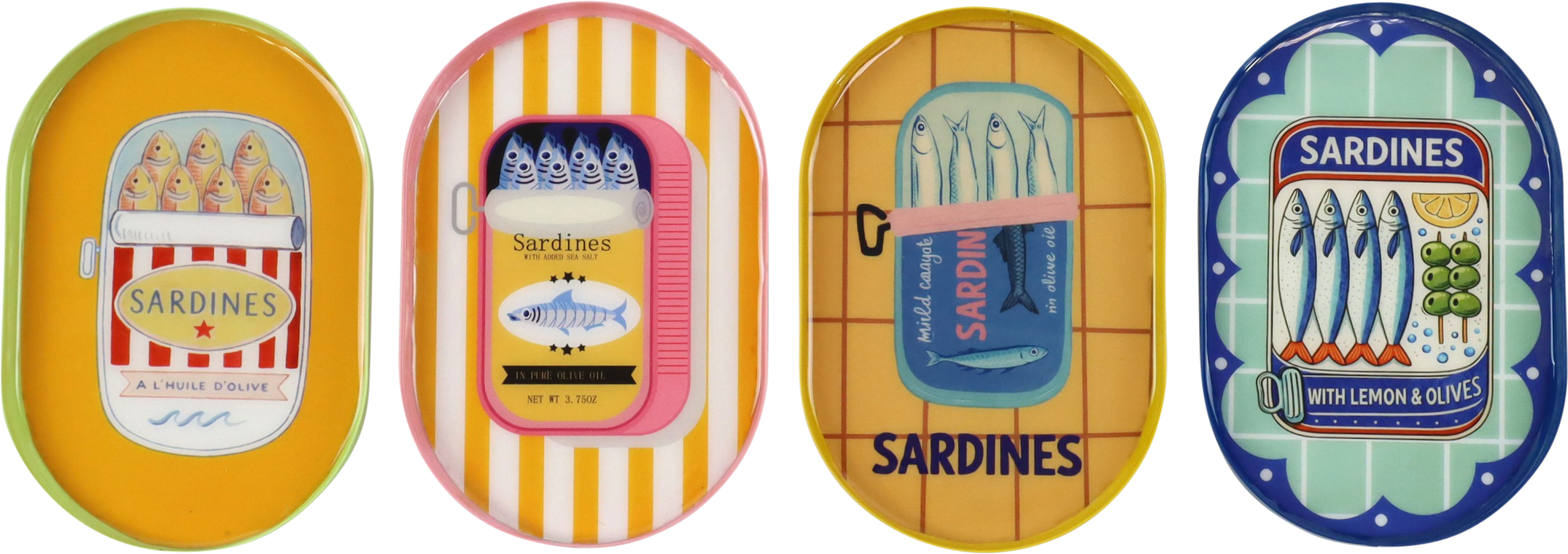 7794 TABLETTS SARDINE PARADE  S/4