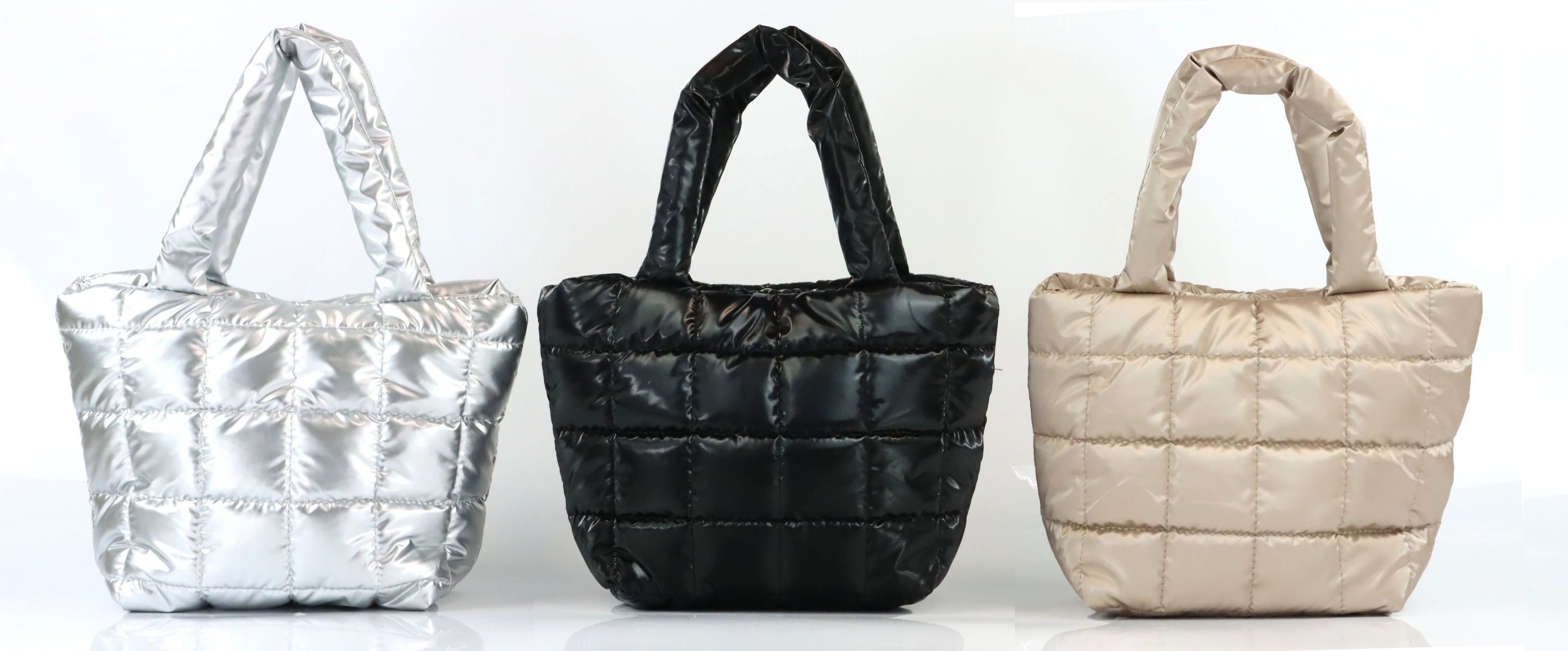 7853 HENKELTASCHEN PUFF IT UP  S/3