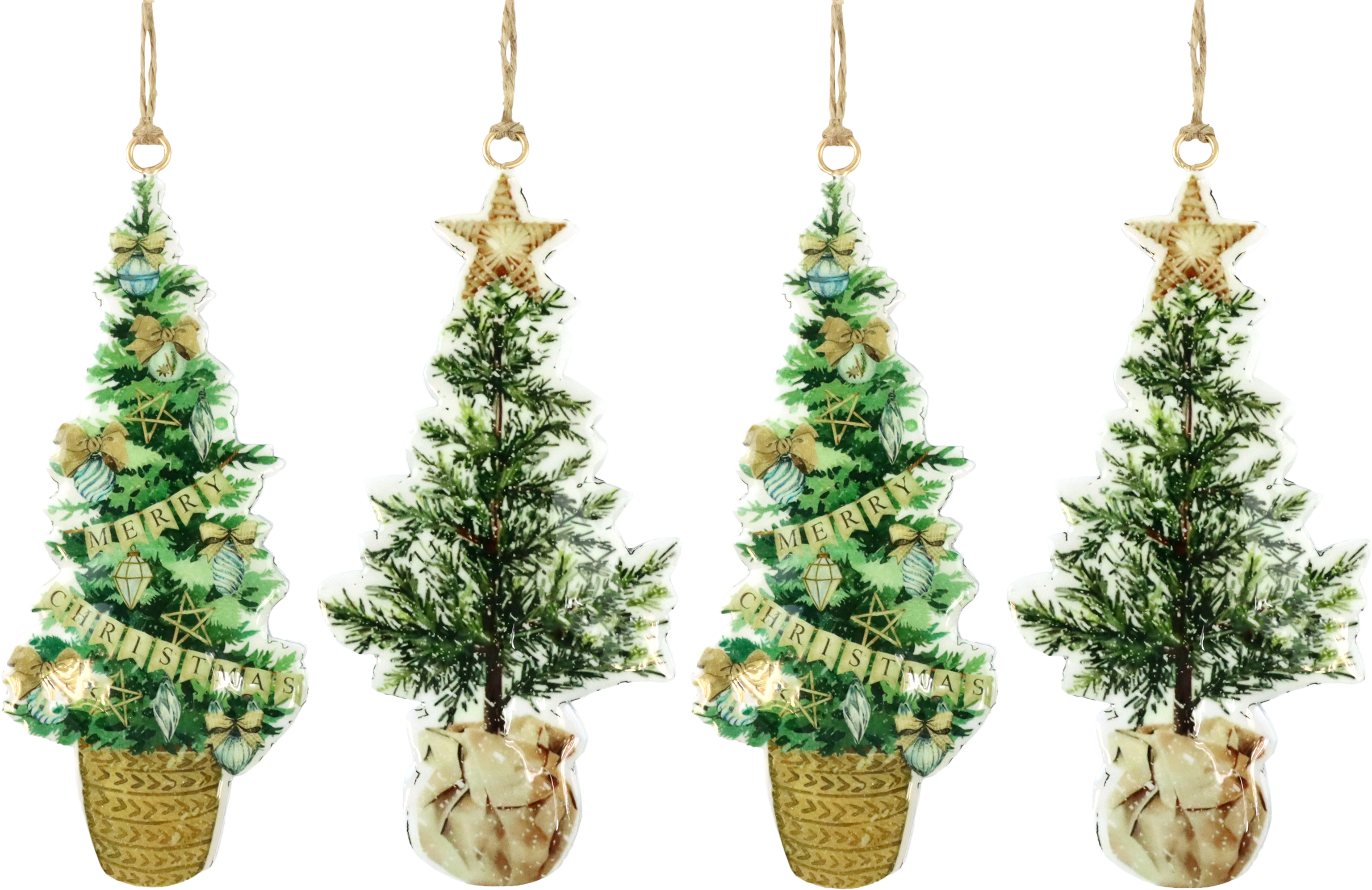 7919 ZIERHÄNGER BÄUME  S/4