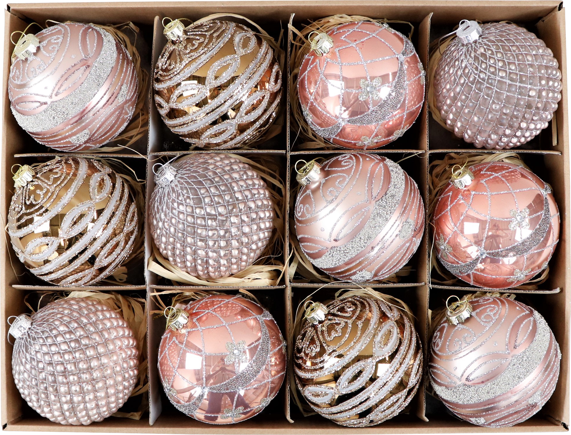 7936 VINTAGE-BOX GLASKUGELN  S/12