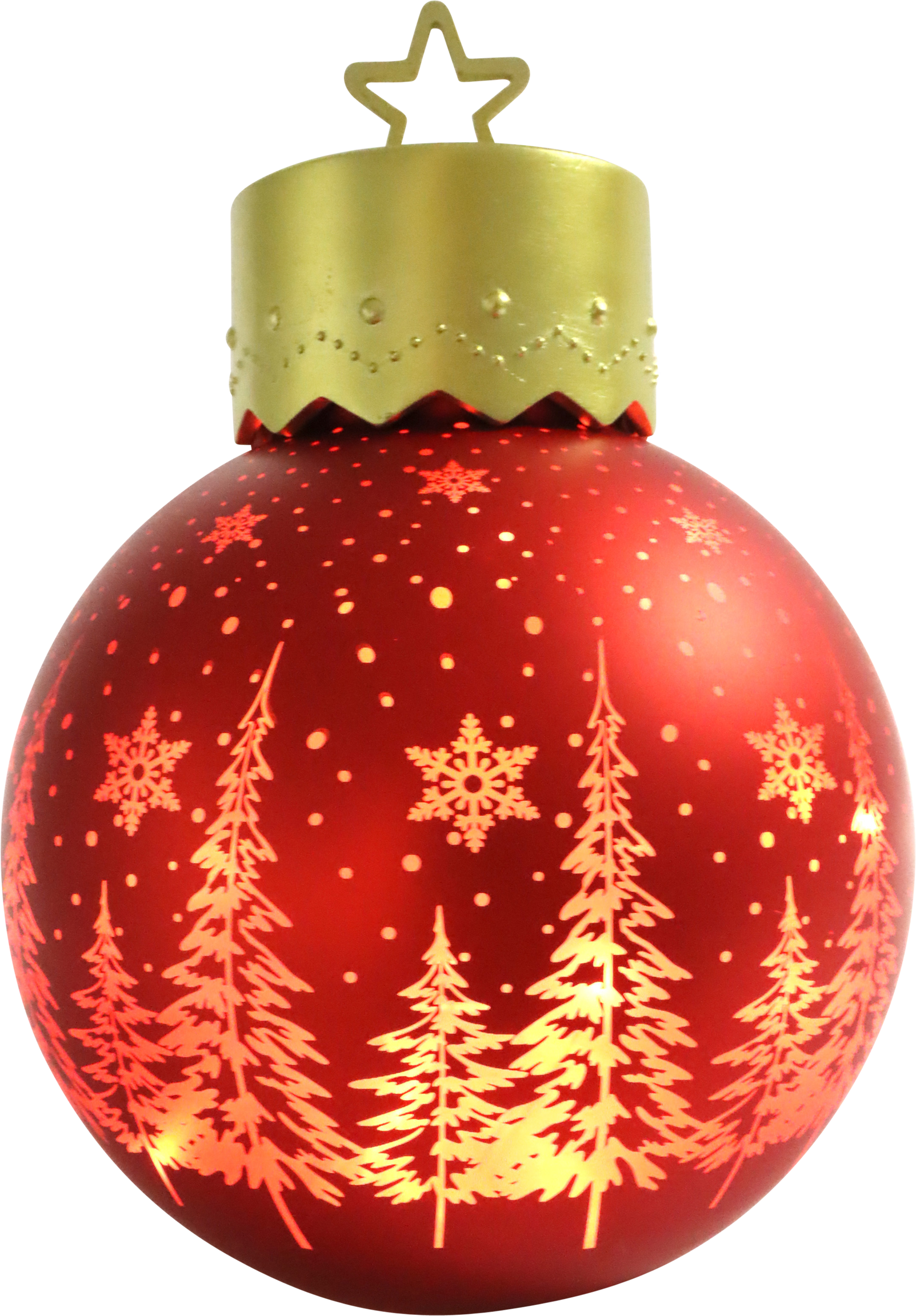 7946 LED-LEUCHTKUGEL WINTERWALD