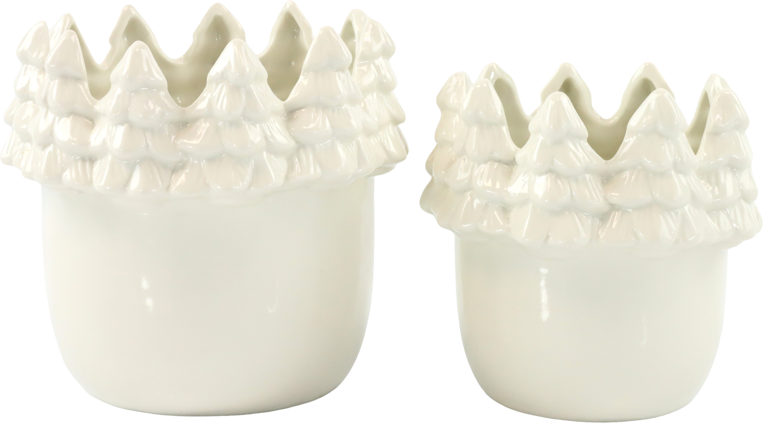 8060 ÜBERTÖPFE NORDIC NOEL  S/2