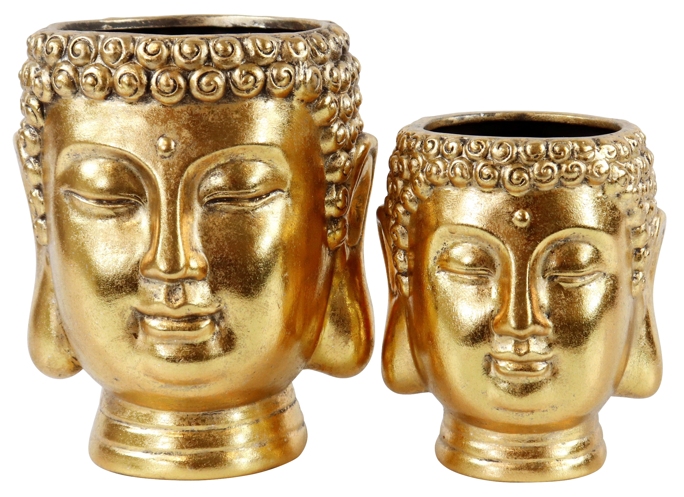 8297 CACHE-POTS  BUDDHA  2P