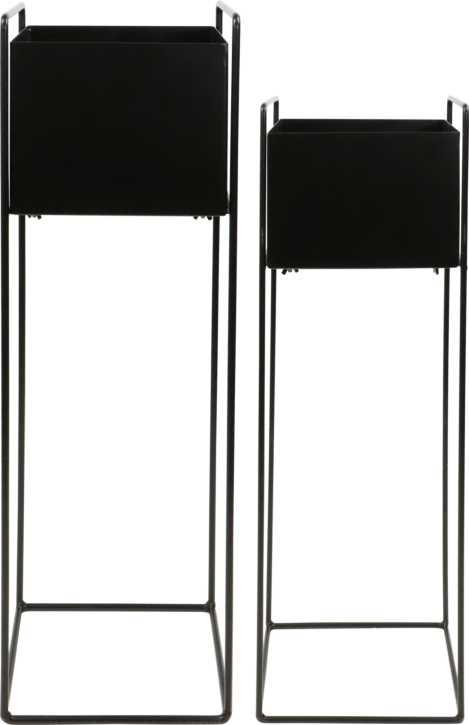 8472 PLANT POT WITH STAND DESSAU  S/2