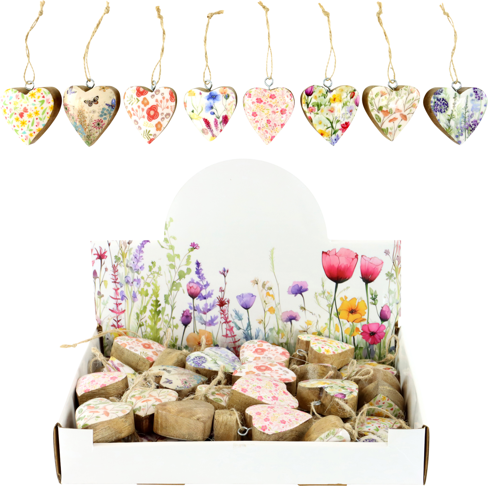 8804 DISPLAYBOX BLUMEN-HERZEN  S/40