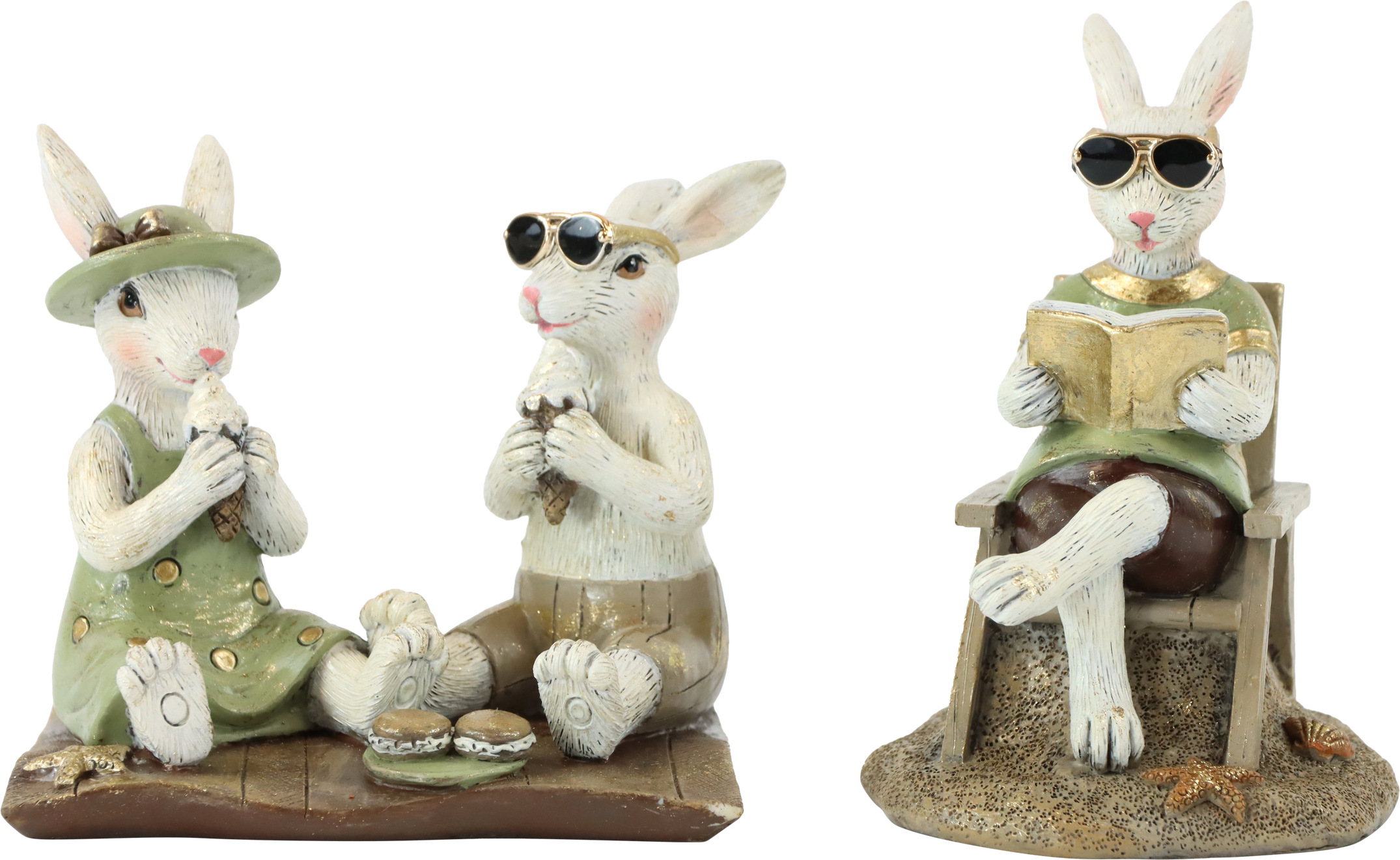 8836 HASENFIGUREN EASTER TALES  S/2