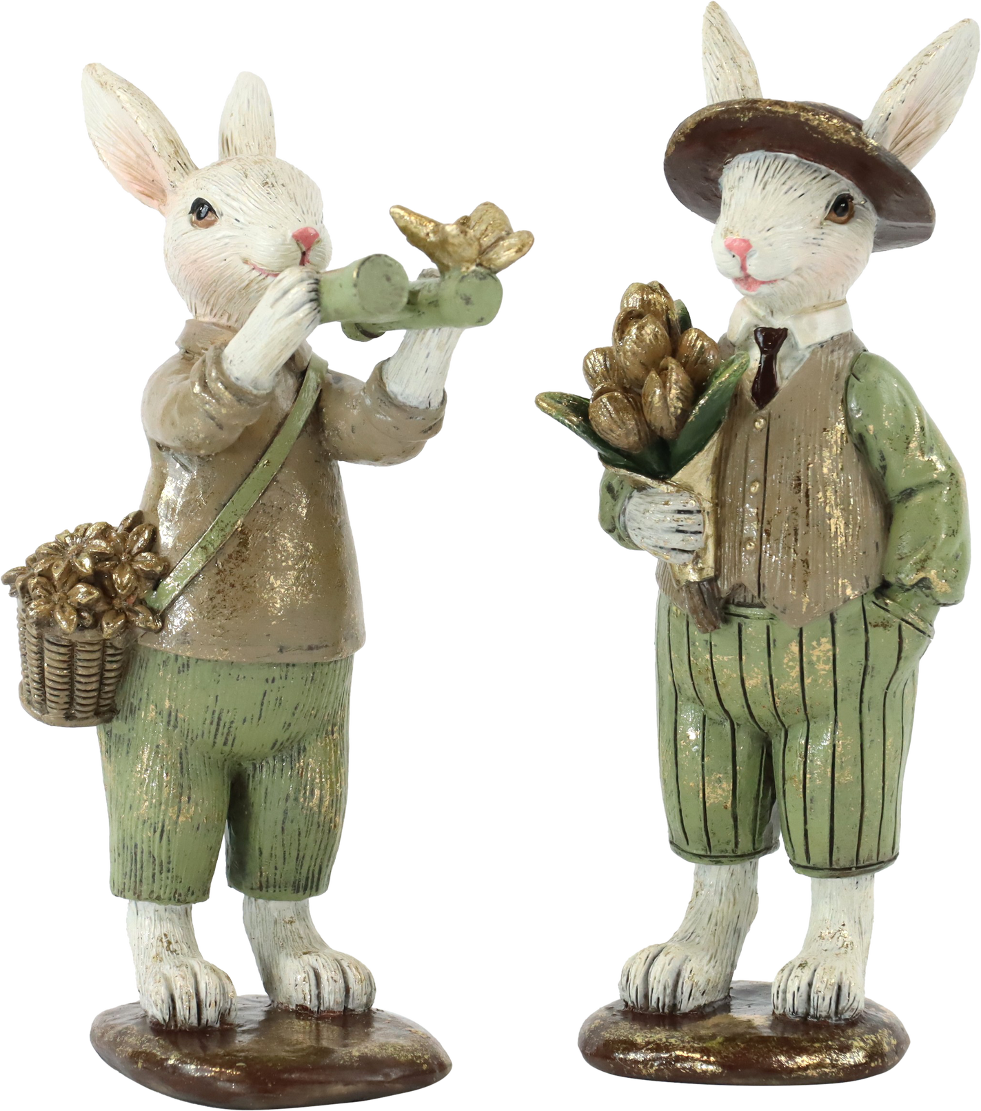 8837 HASENFIGUREN EASTER TALES  S/2
