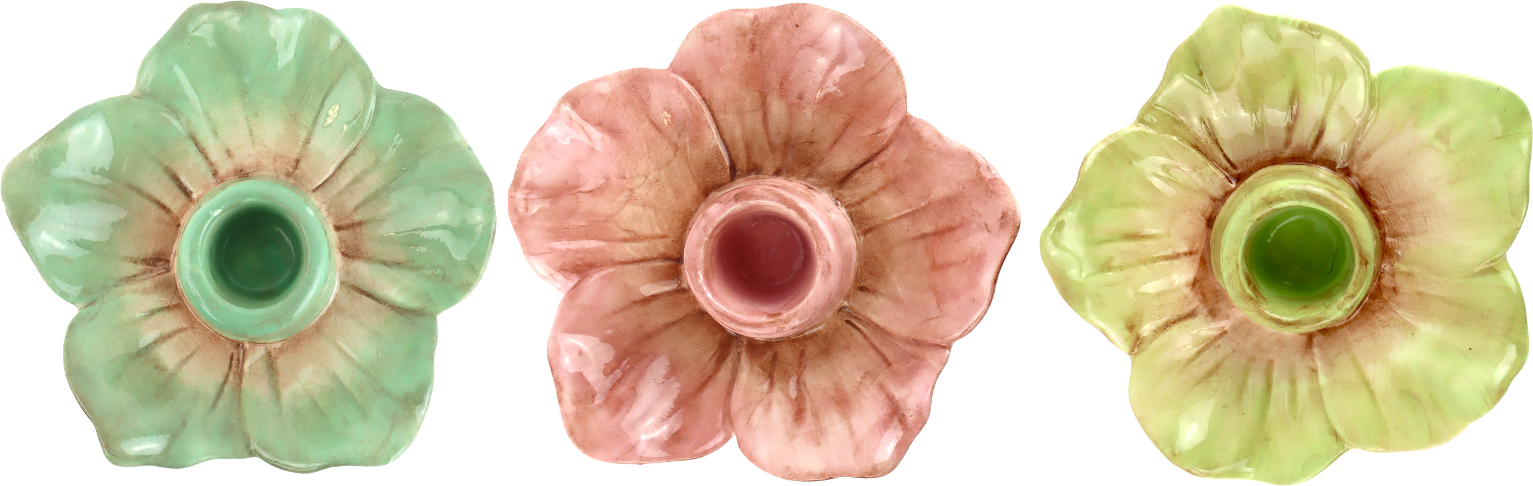 8945 KERZENHALTER LOTUSBLÜTE  S/3